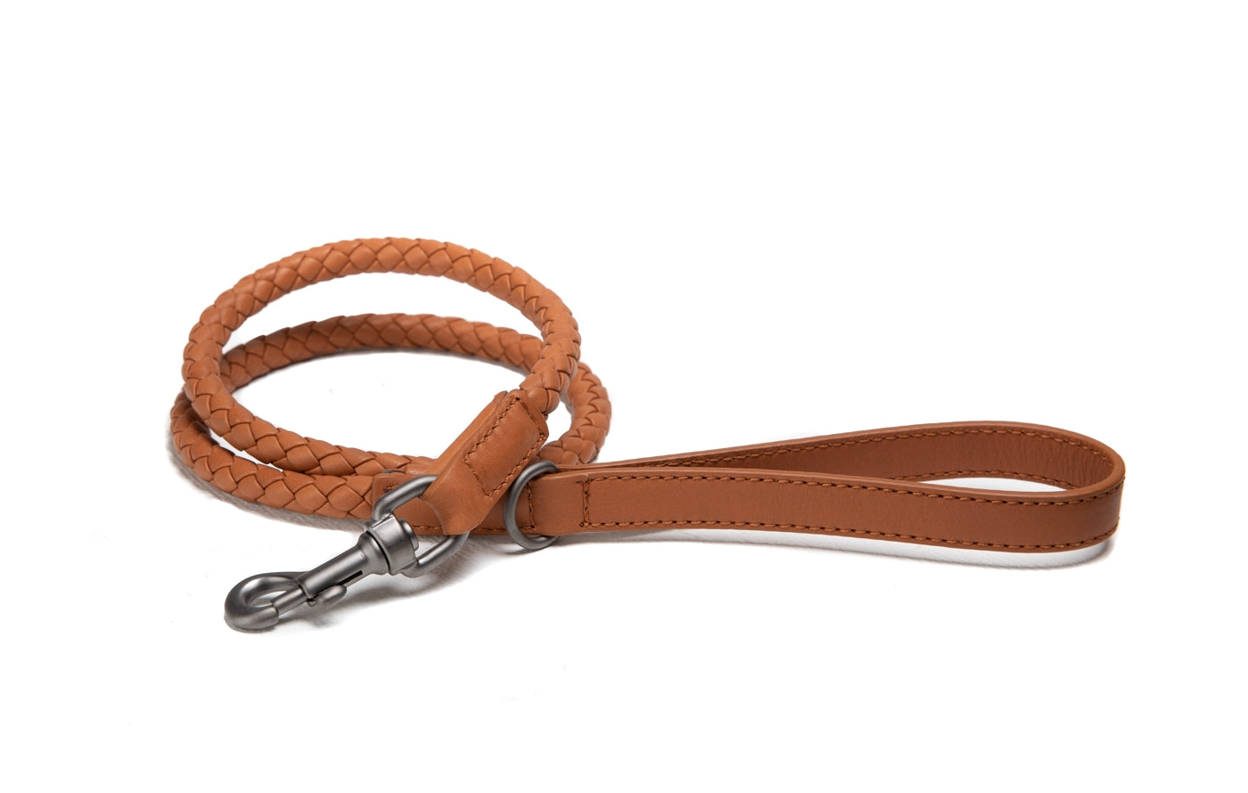 Ferdinando - Dark Hardware Nappa Leash