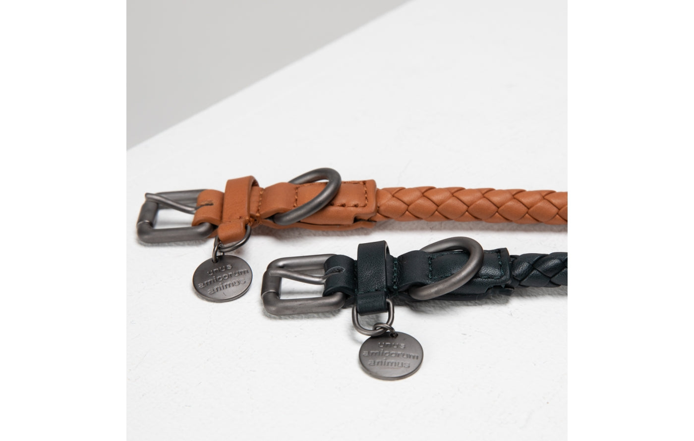 Ferdinando - Dark Hardware Braided Leather Collars