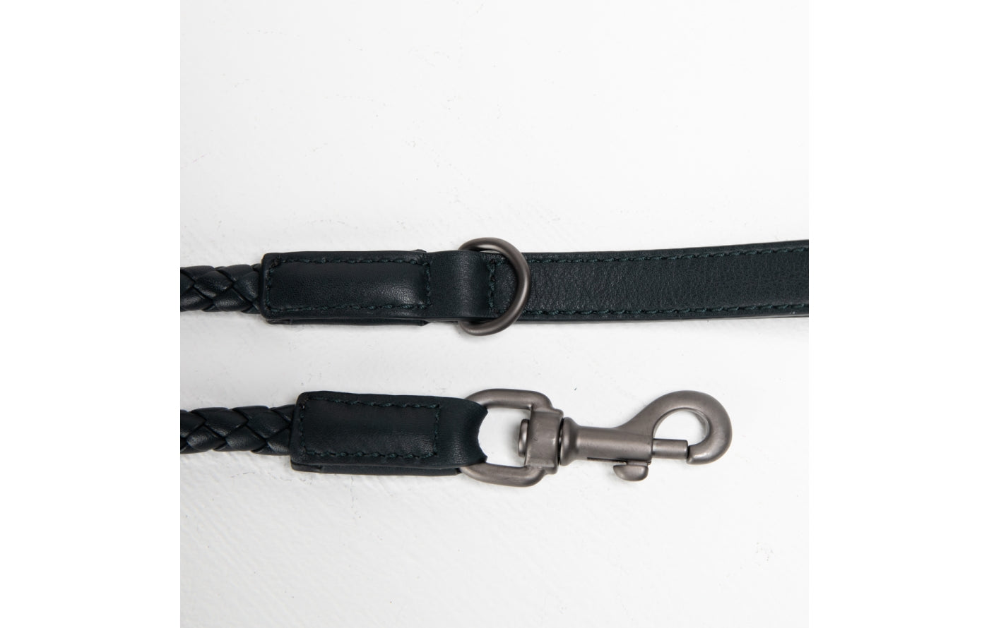 Ferdinando - Dark Hardware Nappa Leash