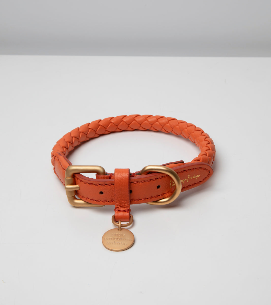 Ferdinando - Braided Leather Collar