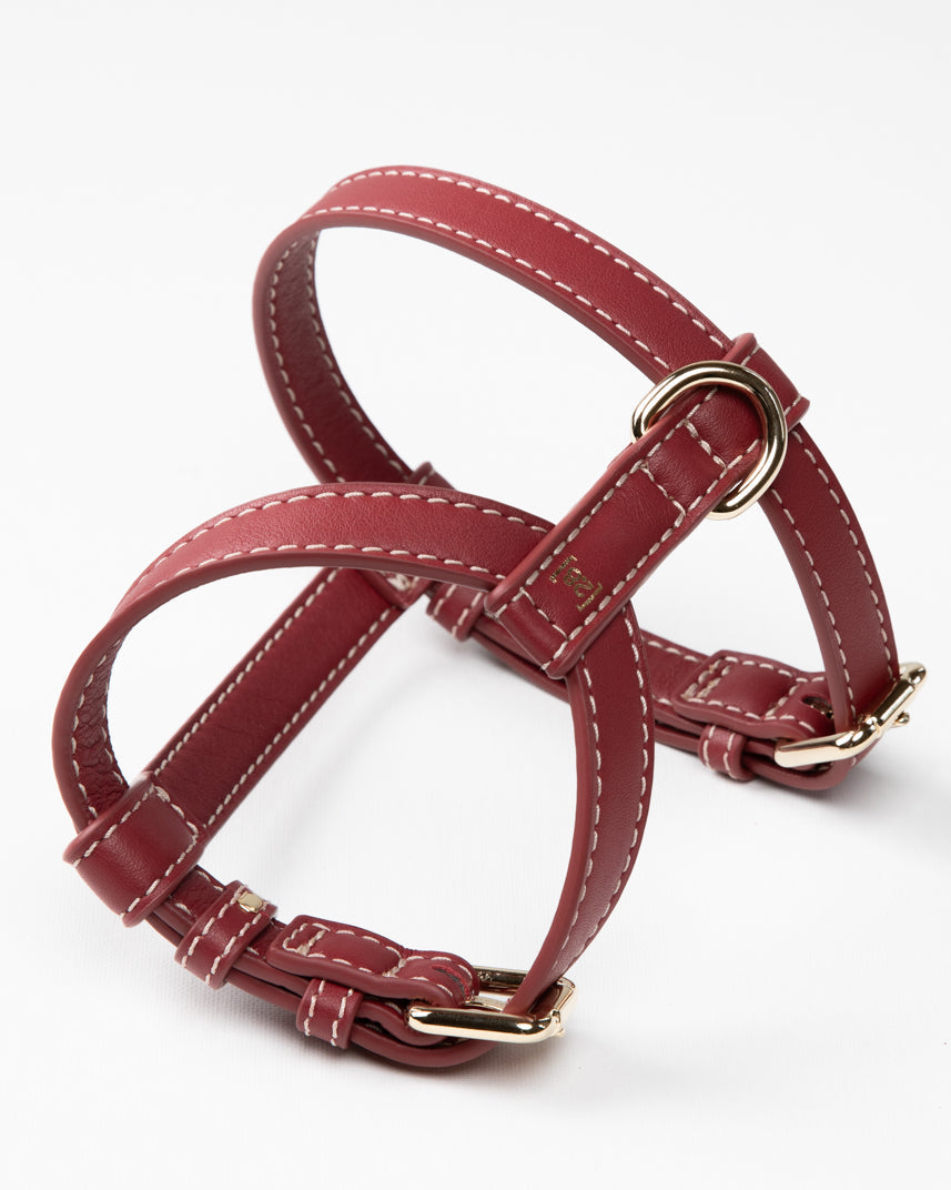 Gabriele – H-förmiges Hundegeschirr aus Leder