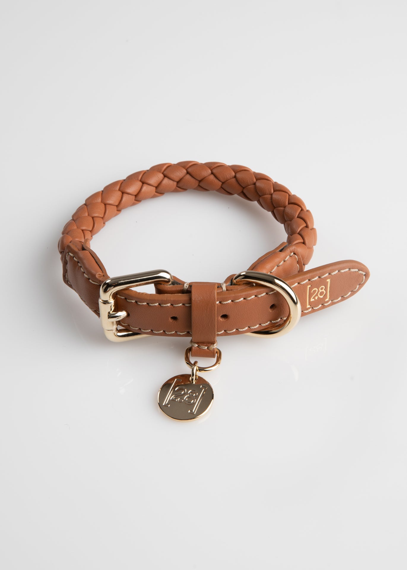 Ferdinando - Collare in pelle intrecciata