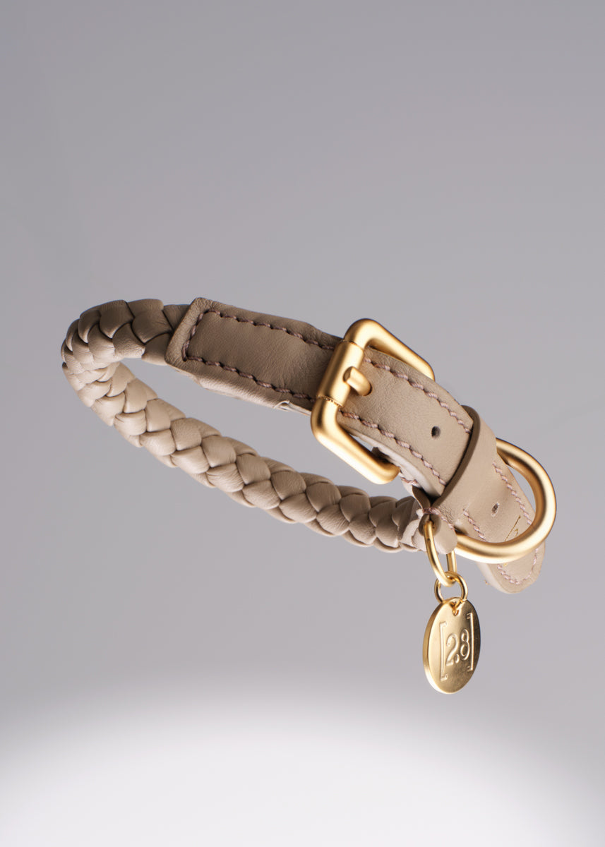 Ferdinando - Braided Leather Collar