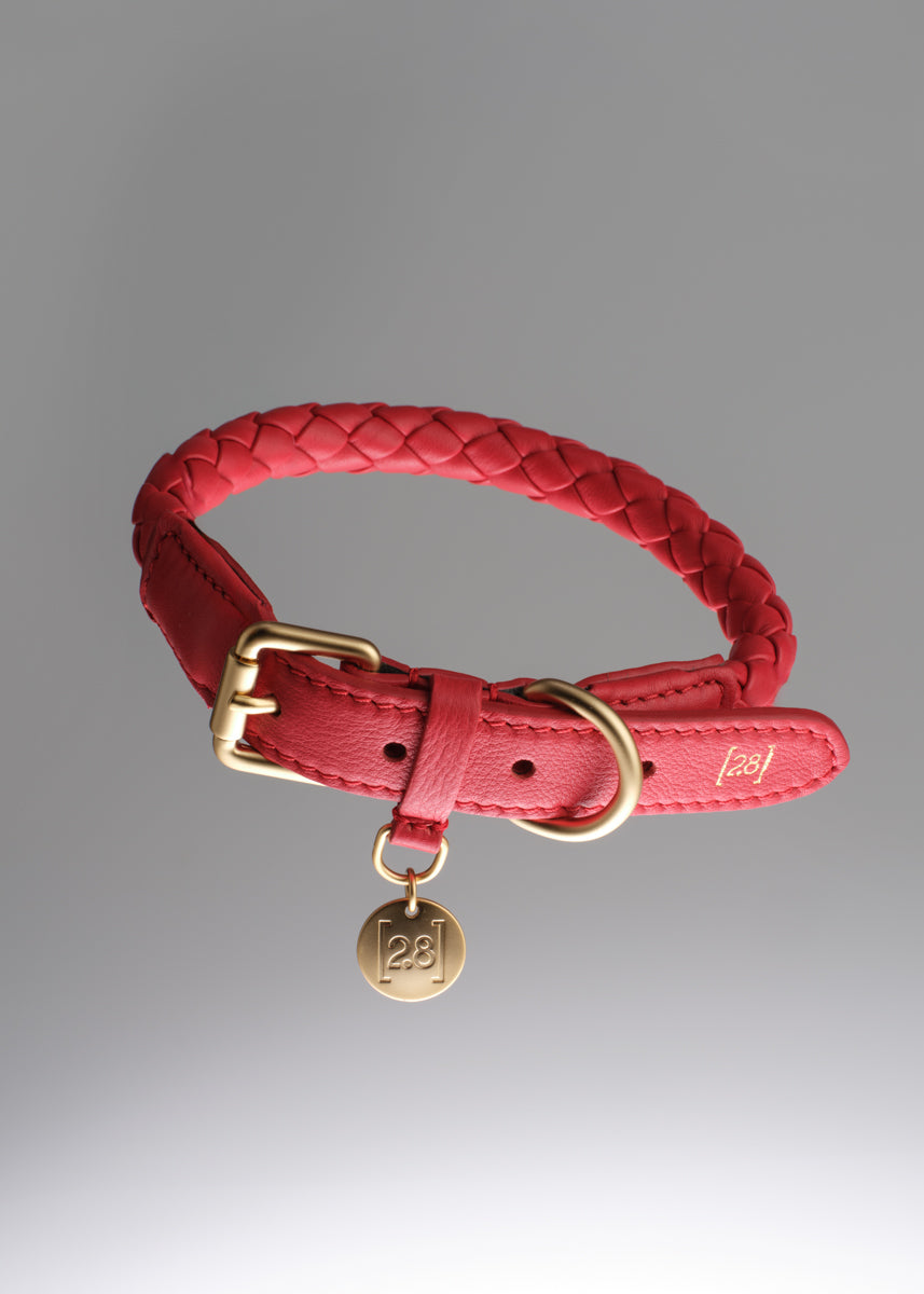 Ferdinando - Braided Leather Collar