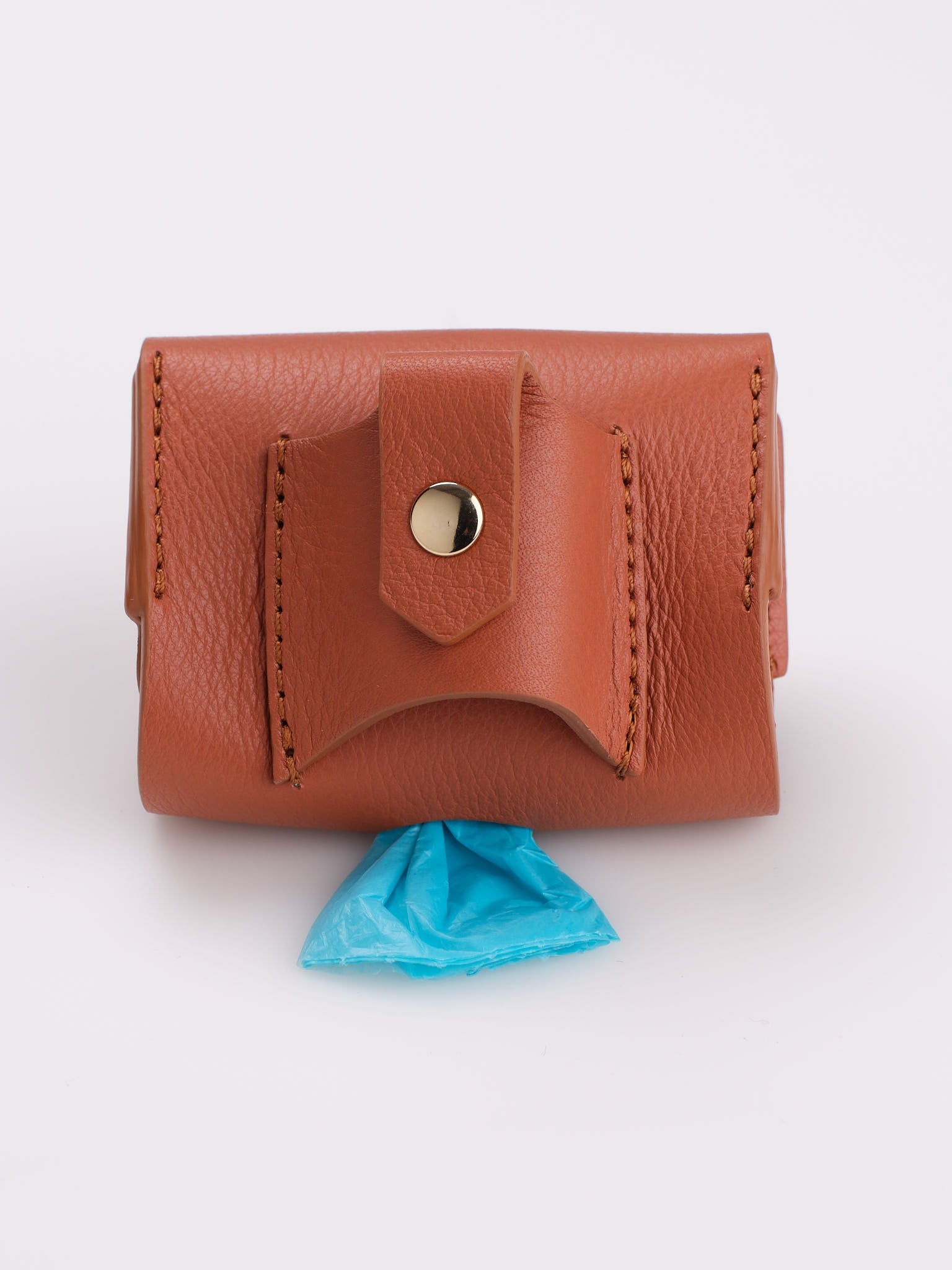 Martin - Nappa Leather Poop Bag Holder