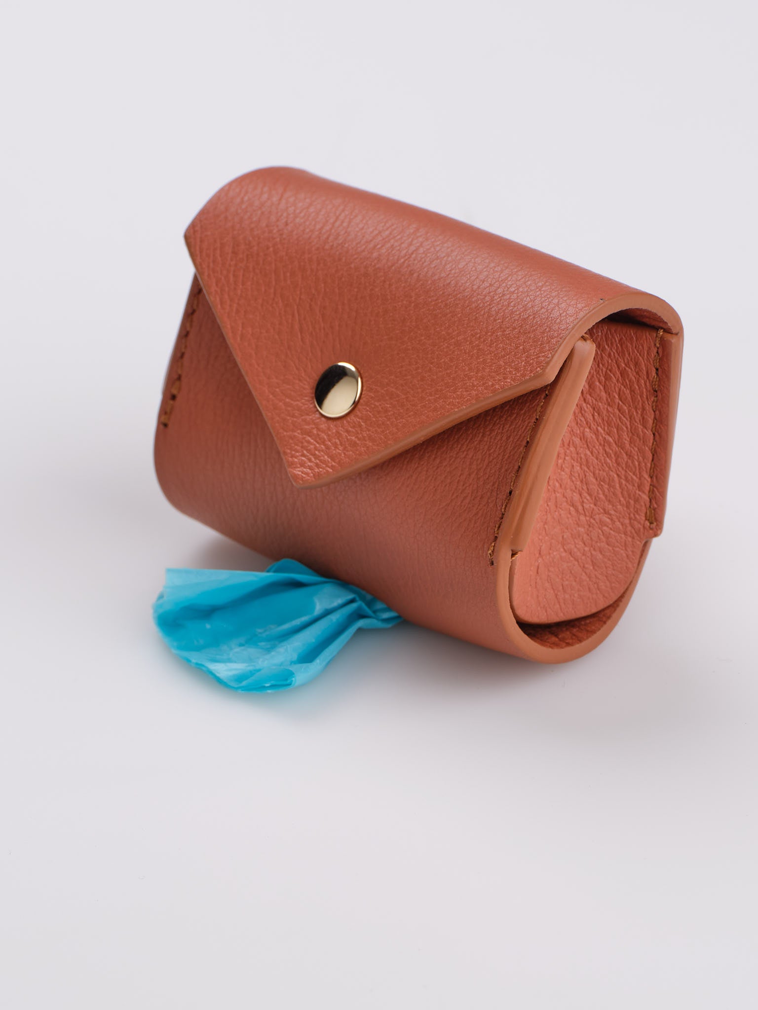 Martin - Nappa Leather Poop Bag Holder