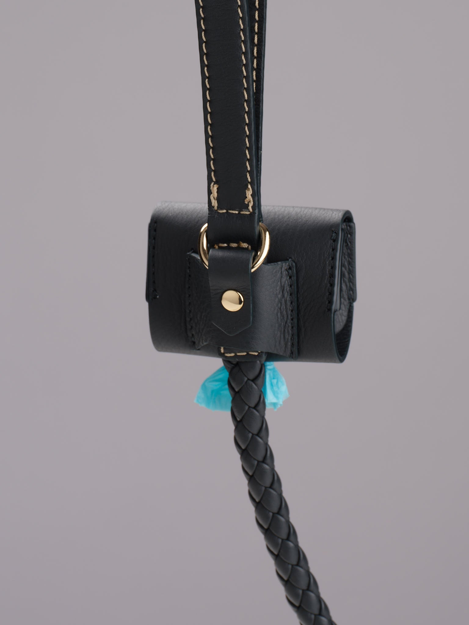 Martin - Nappa Leather Poop Bag Holder