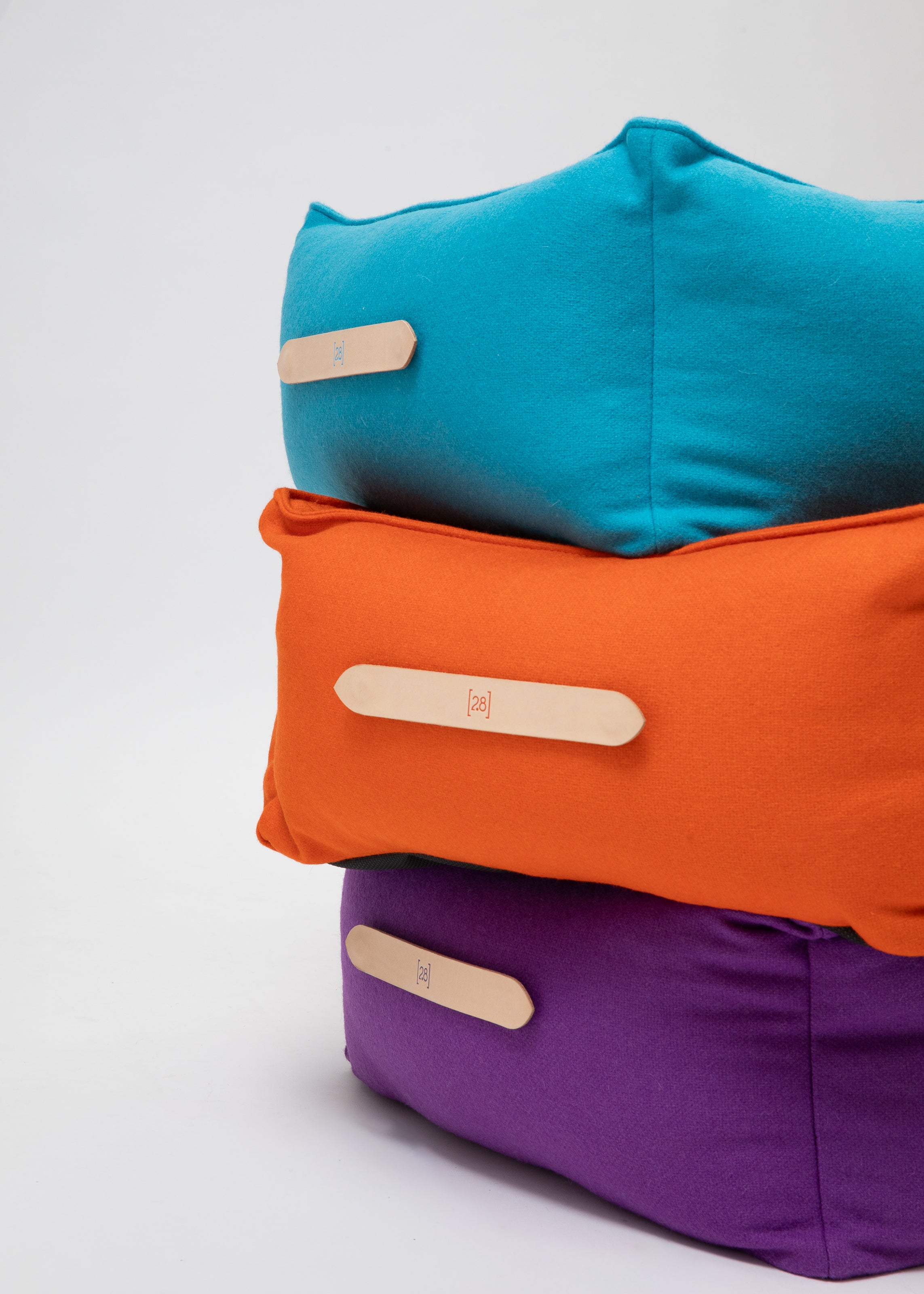 Edward - Colorful Pure Wool Dog Bed