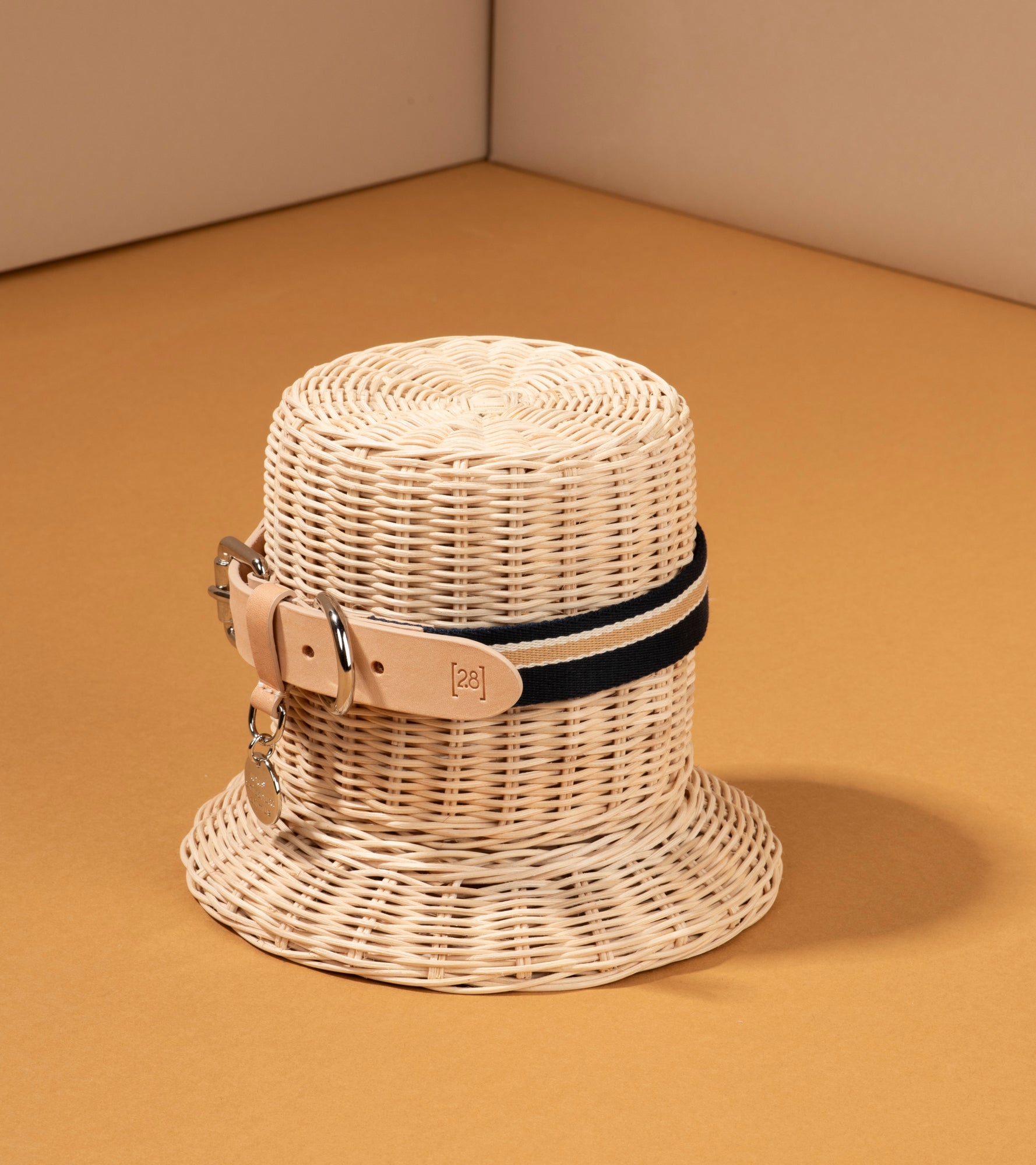 Franco – Collar in Ribbon and Leather