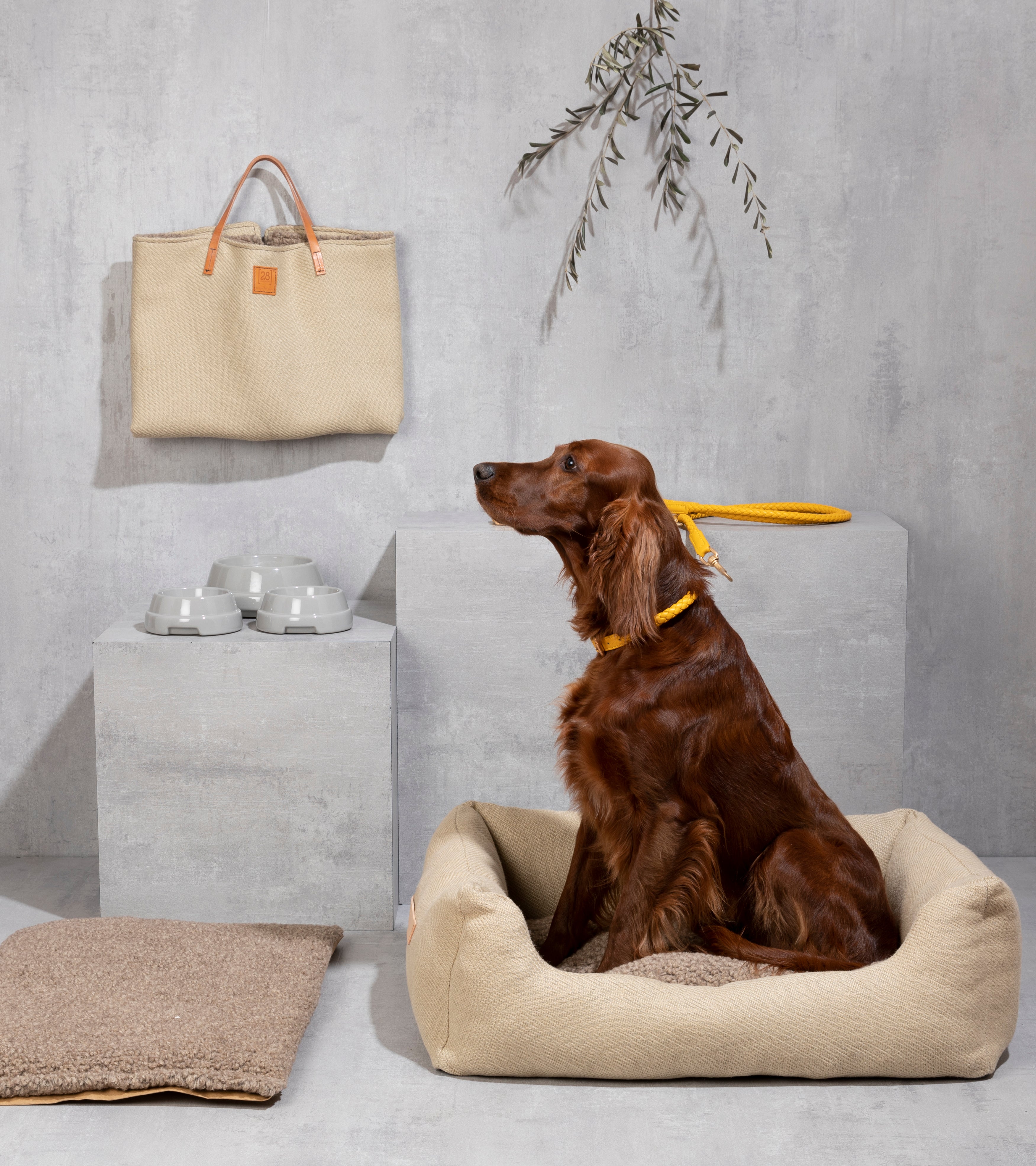 Henri - Cuccia per cani in iuta