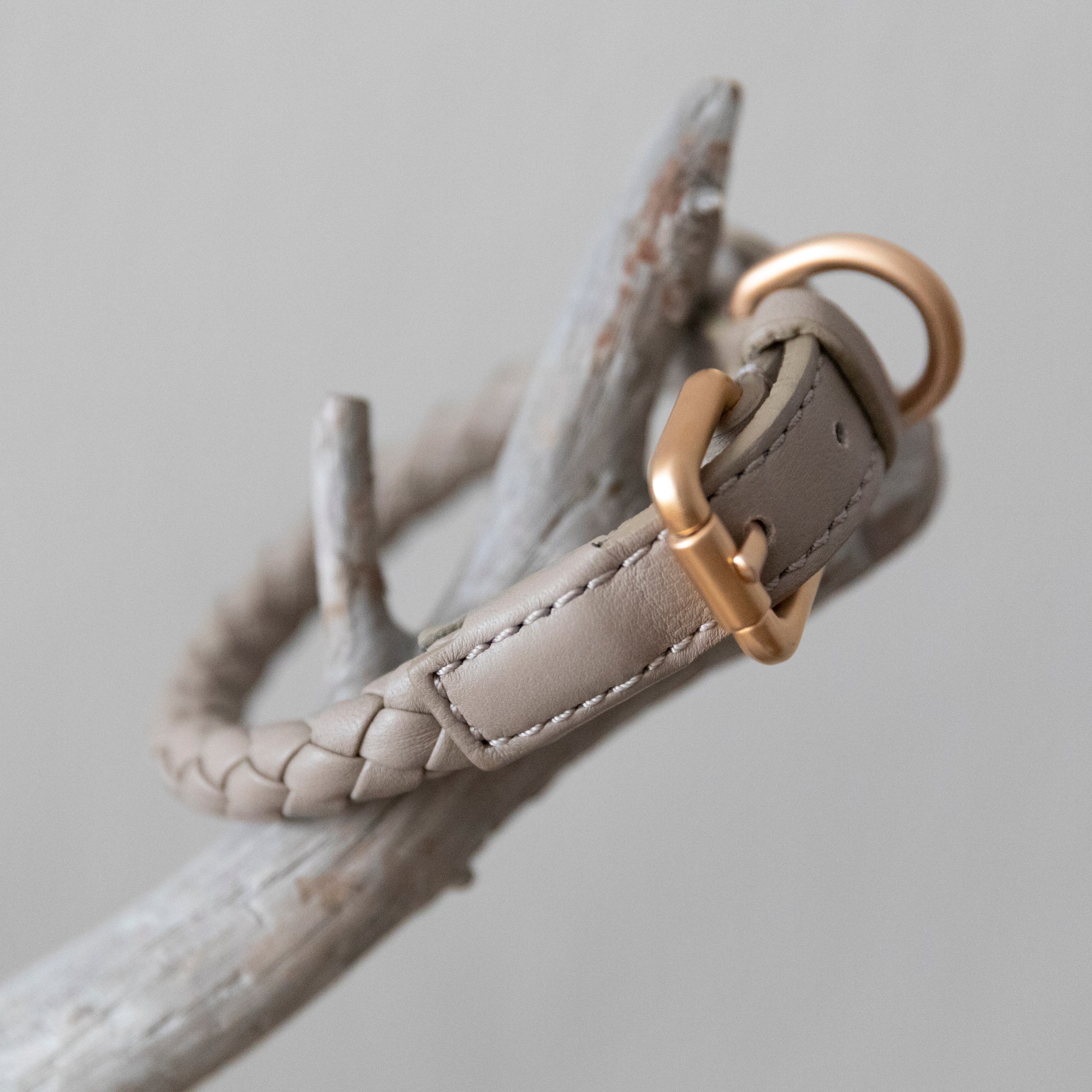 Ferdinando - Braided Leather Collar