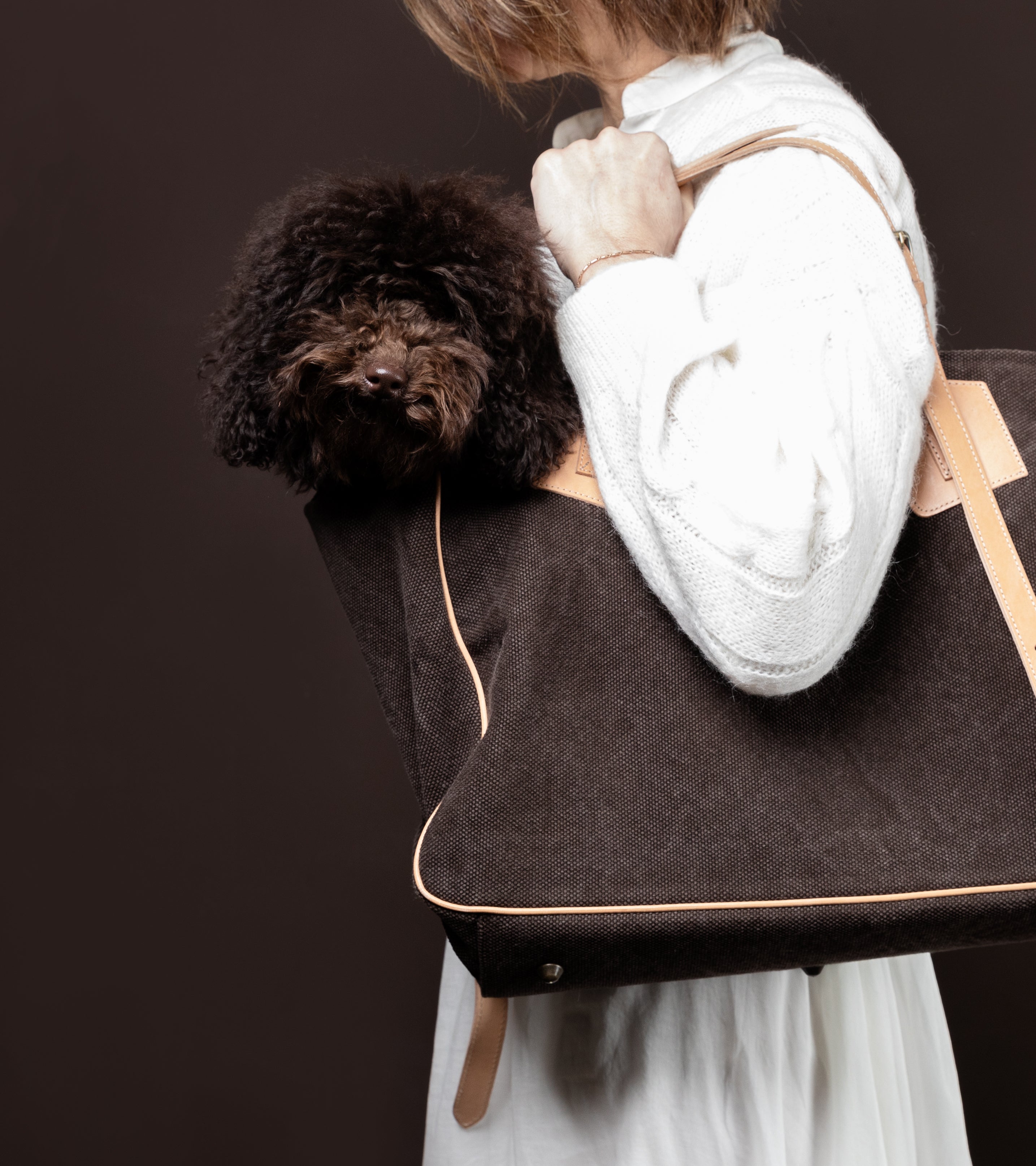 Margaret – Borsa per cani in cotone organico