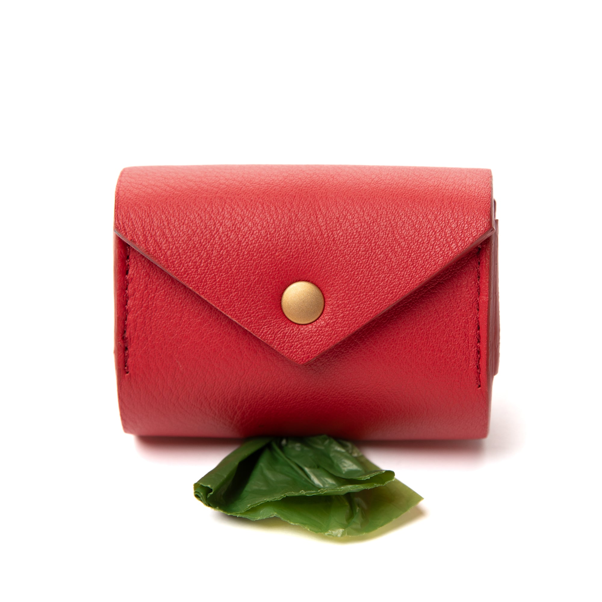 Martin - Nappa Leather Poop Bag Holder