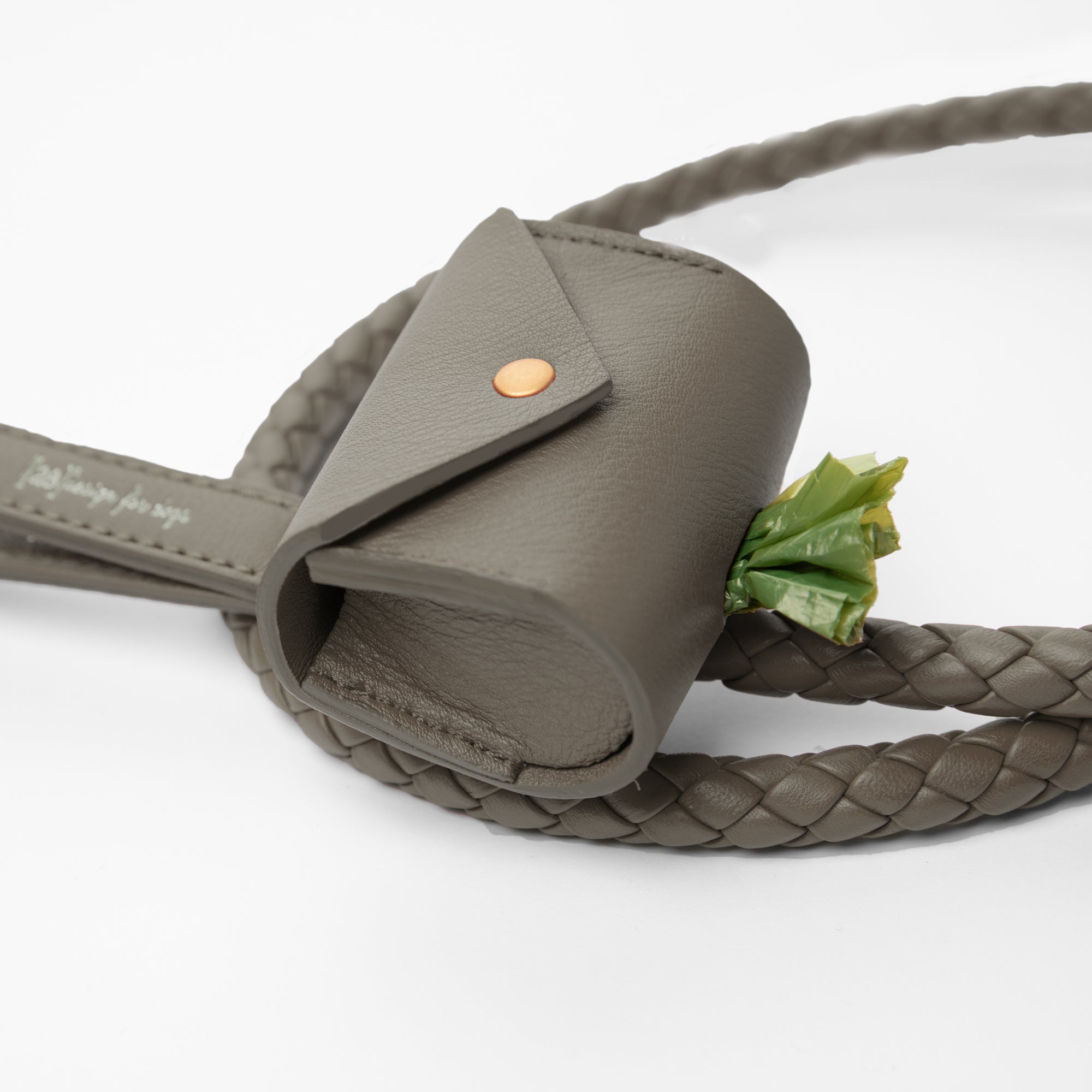 Martin - Nappa Leather Poop Bag Holder