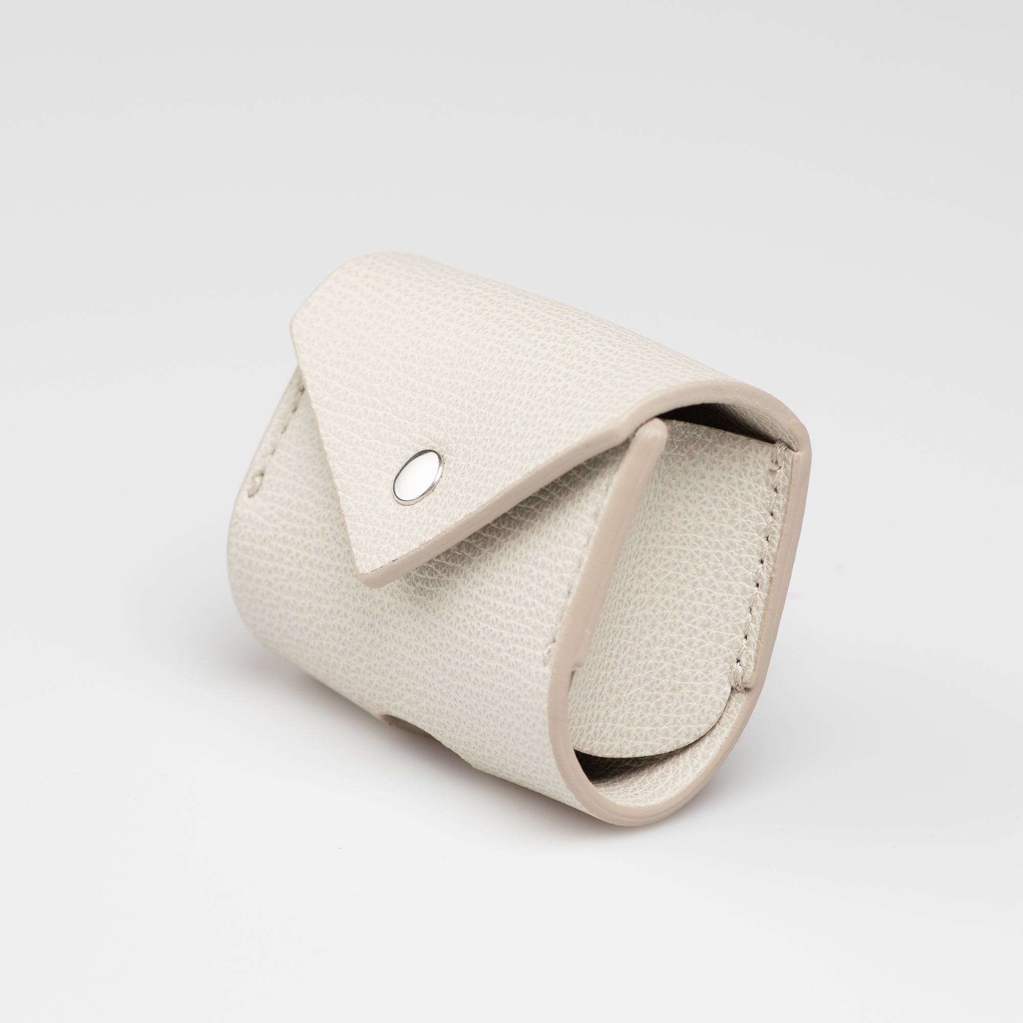 Martin - Printed Leather Poop Bag Holder