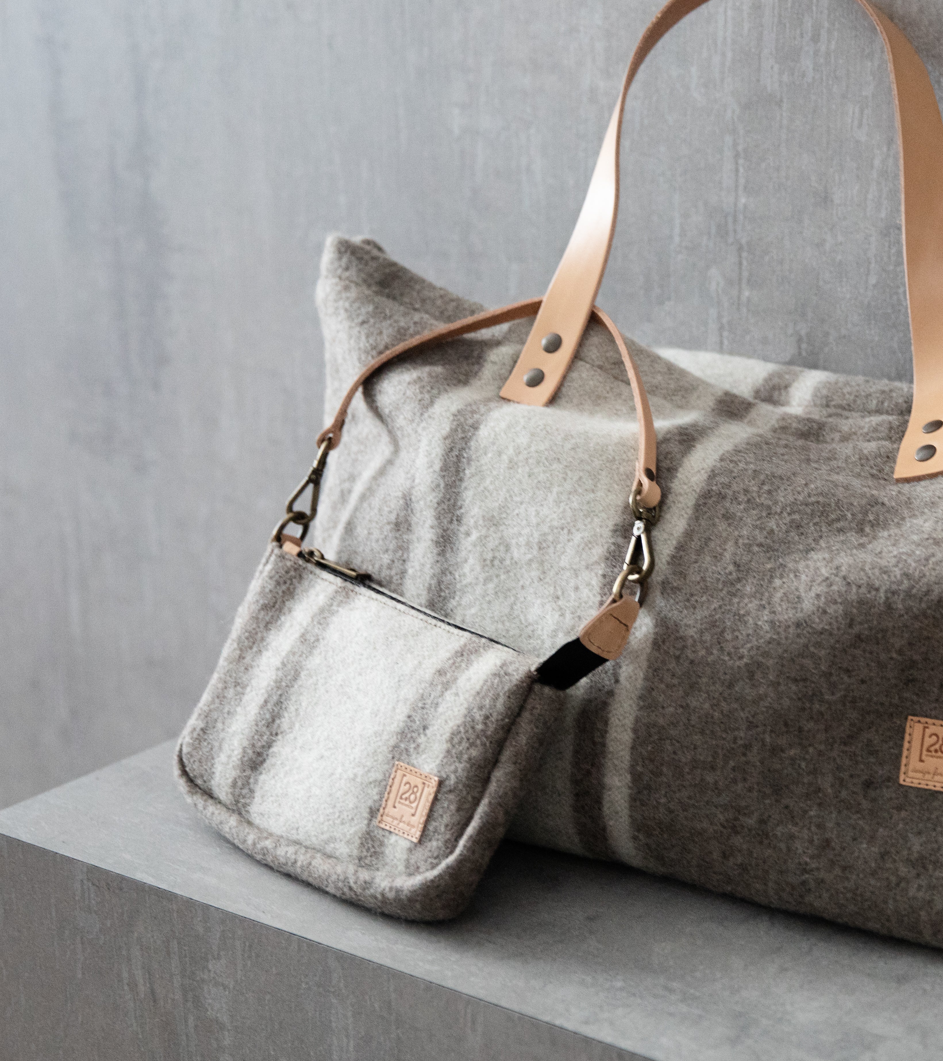 Mini Inge Recycled Wool Pouch