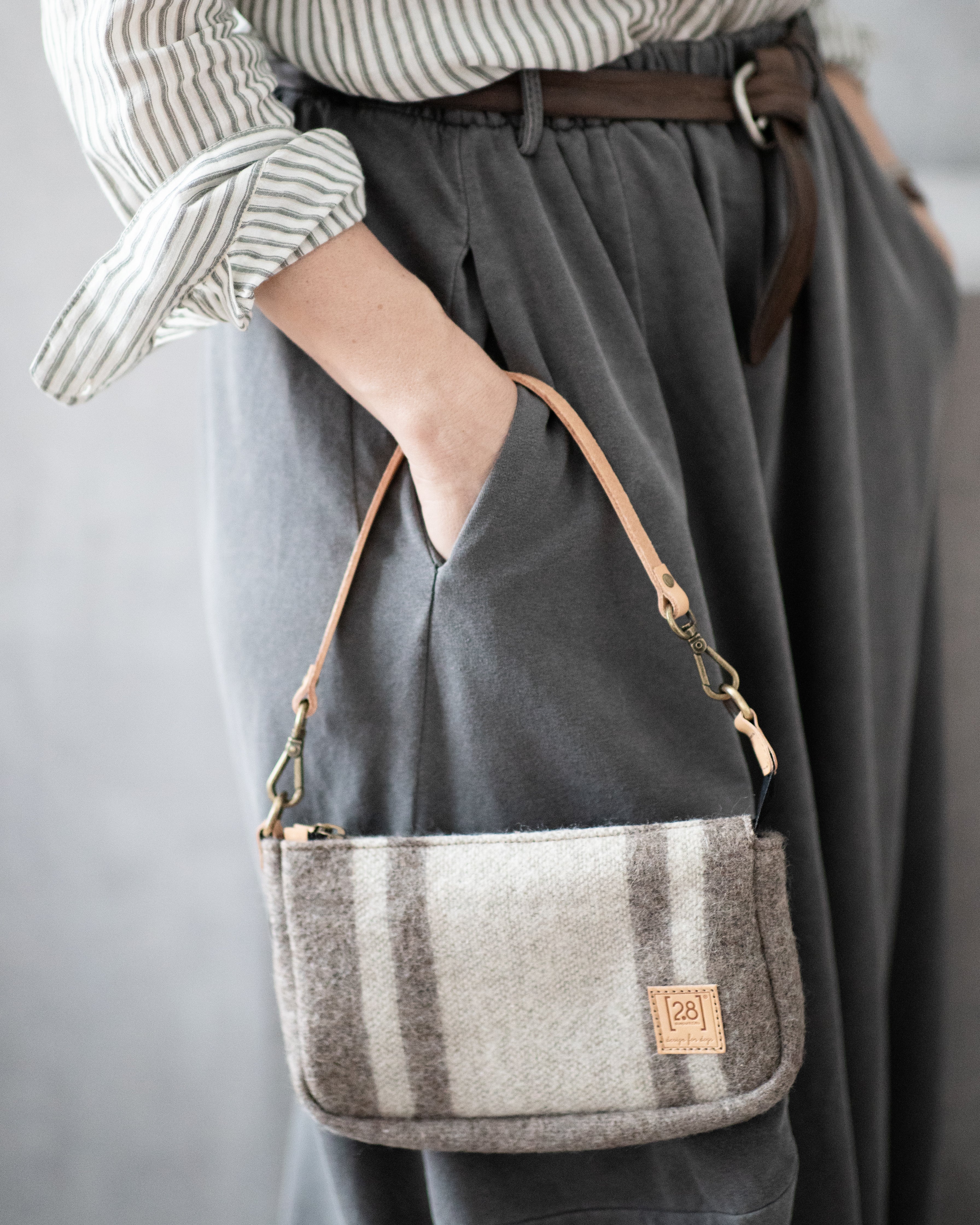 Mini Inge Recycled Wool Pouch