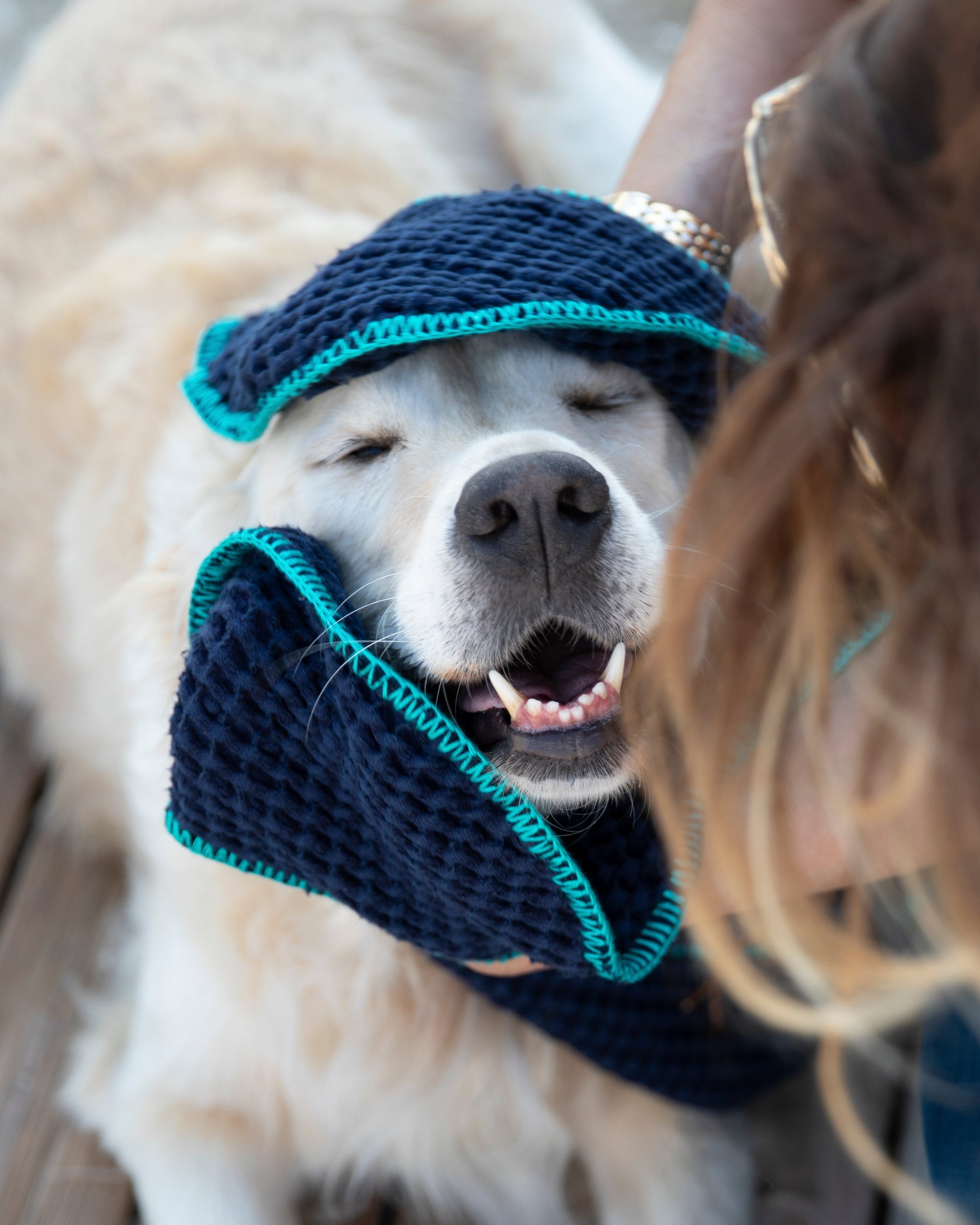 Sally Cotton Dog Towel