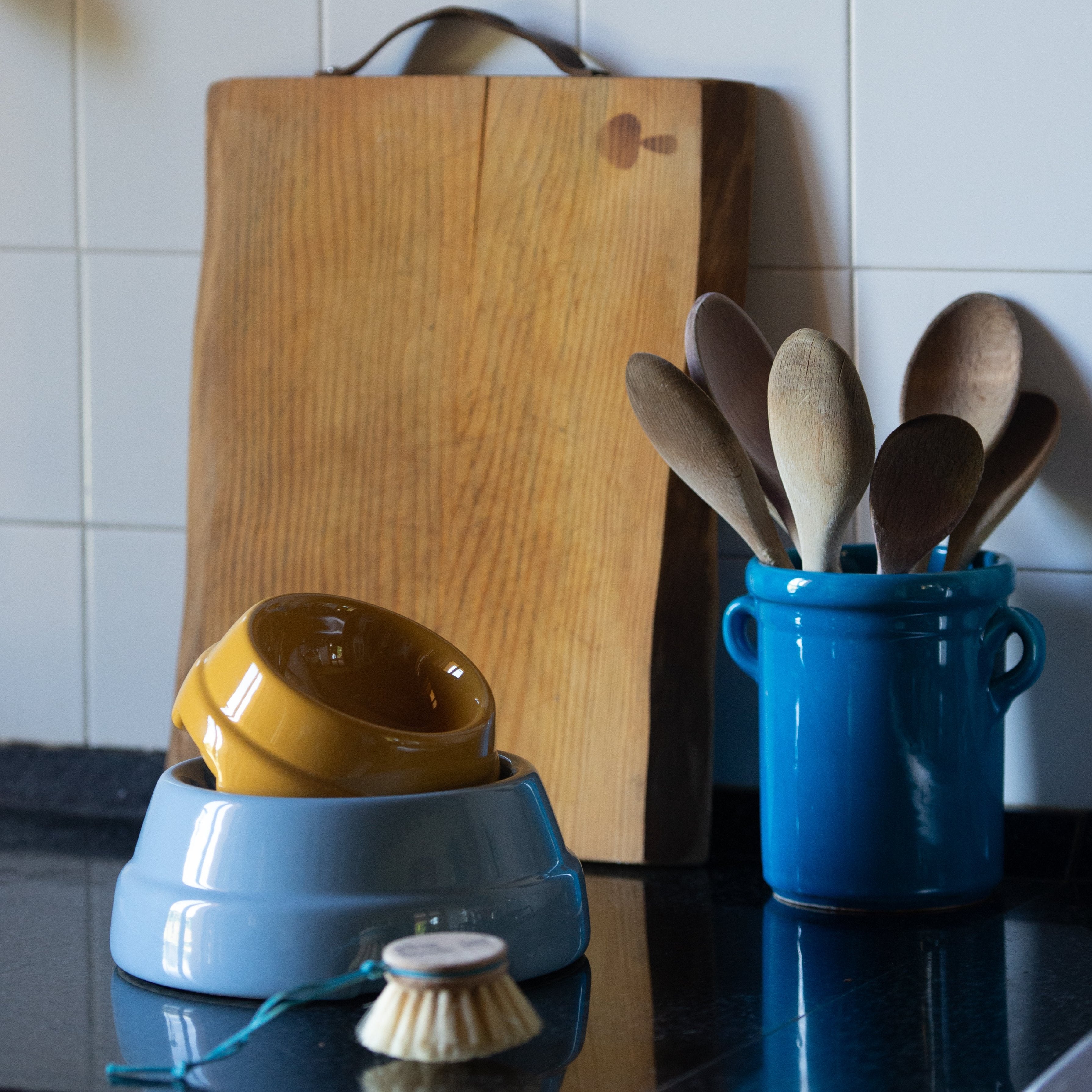 Sebastiao Ceramic Dog Bowl