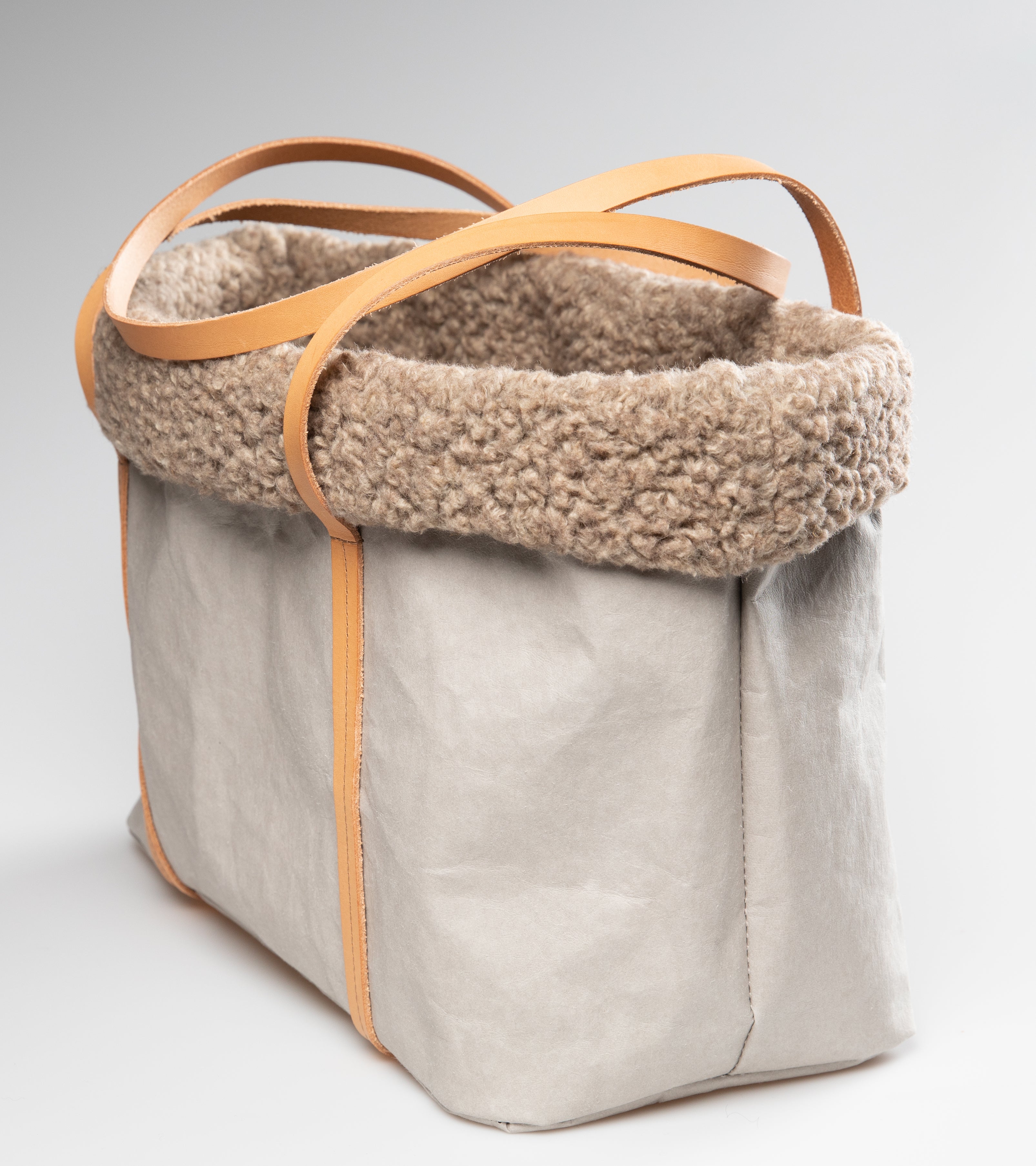 Annie - Borsa per cani in lana bouclé