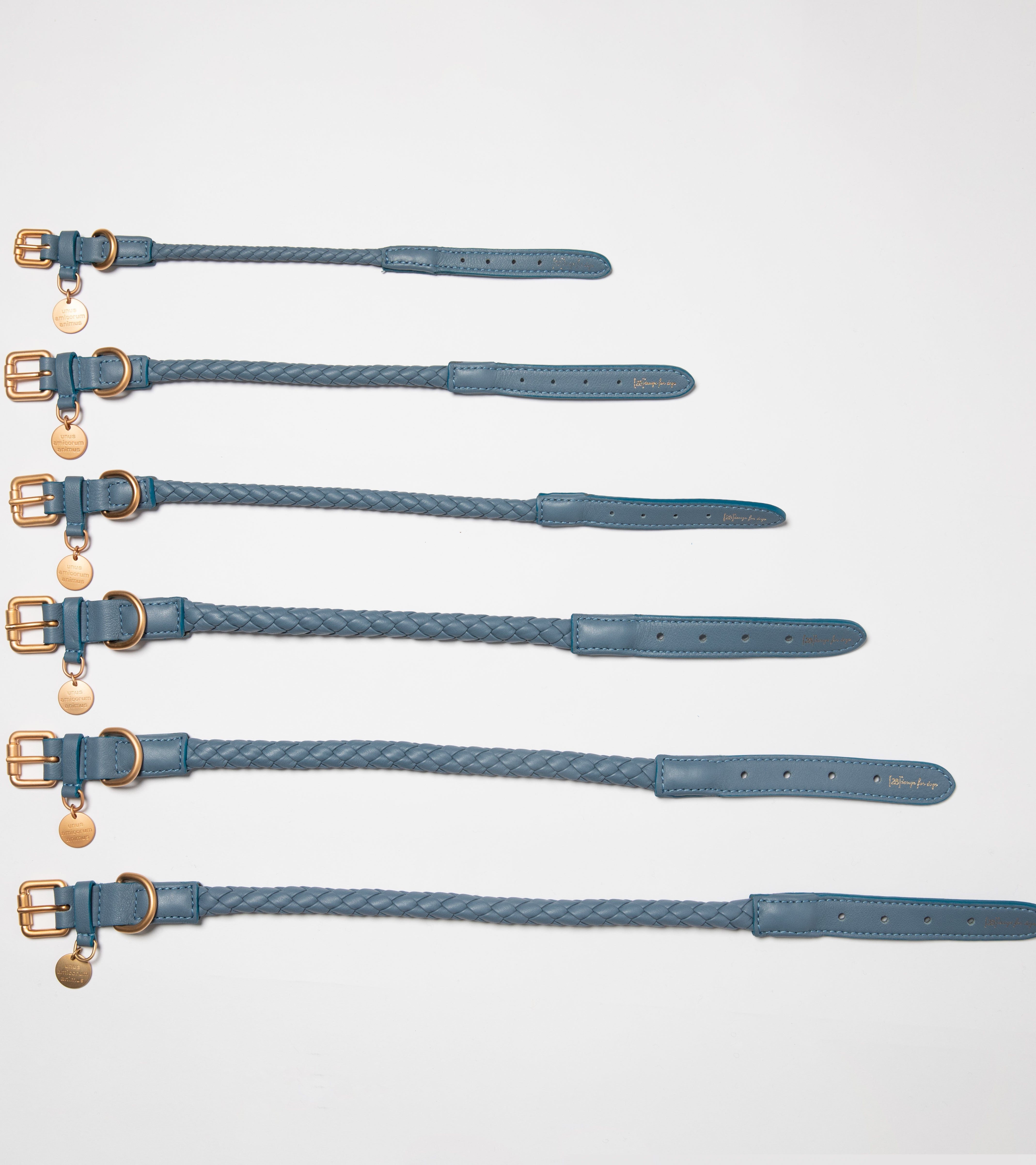 Ferdinando - Collare in pelle intrecciata