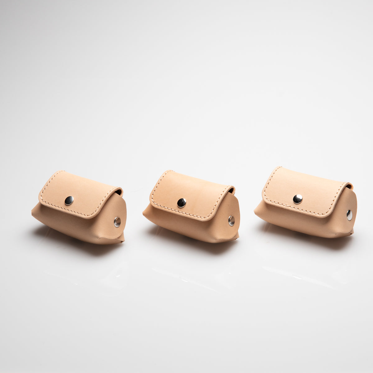 Gerda – Porta Sacchetti in Pelle Naturale