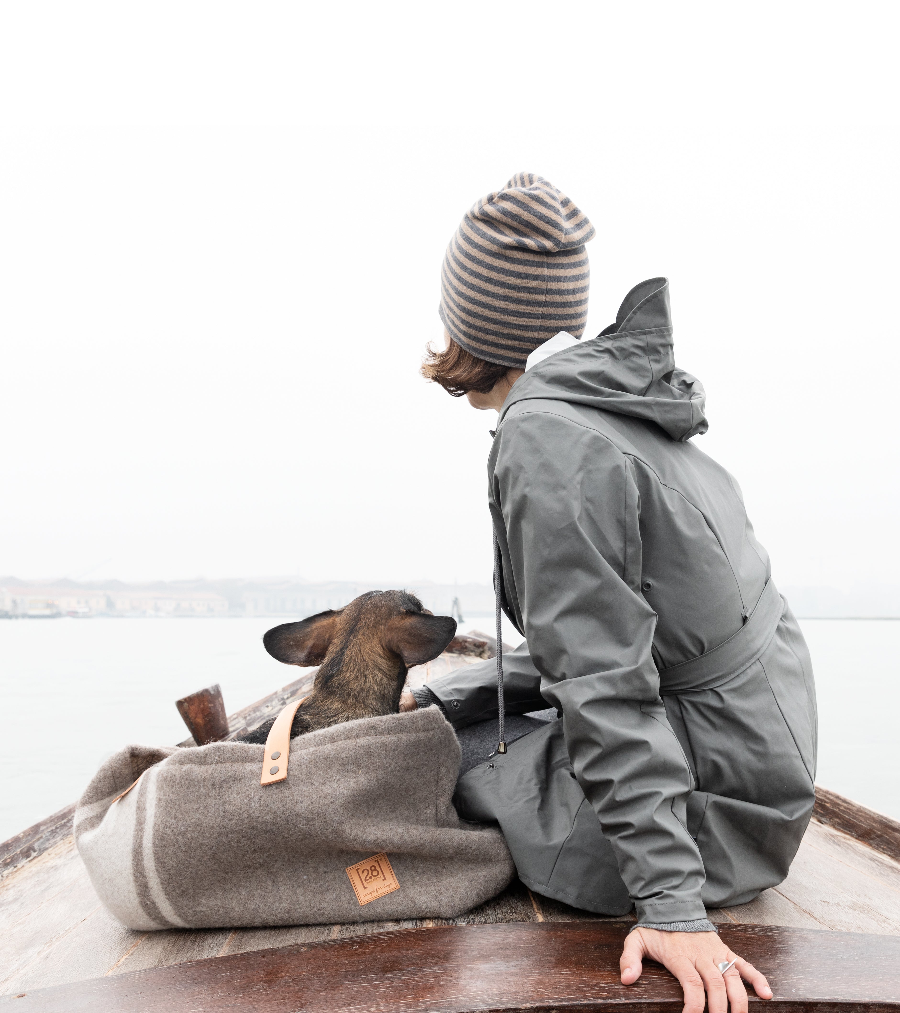 Inge - Borsa per cani in lana riciclata