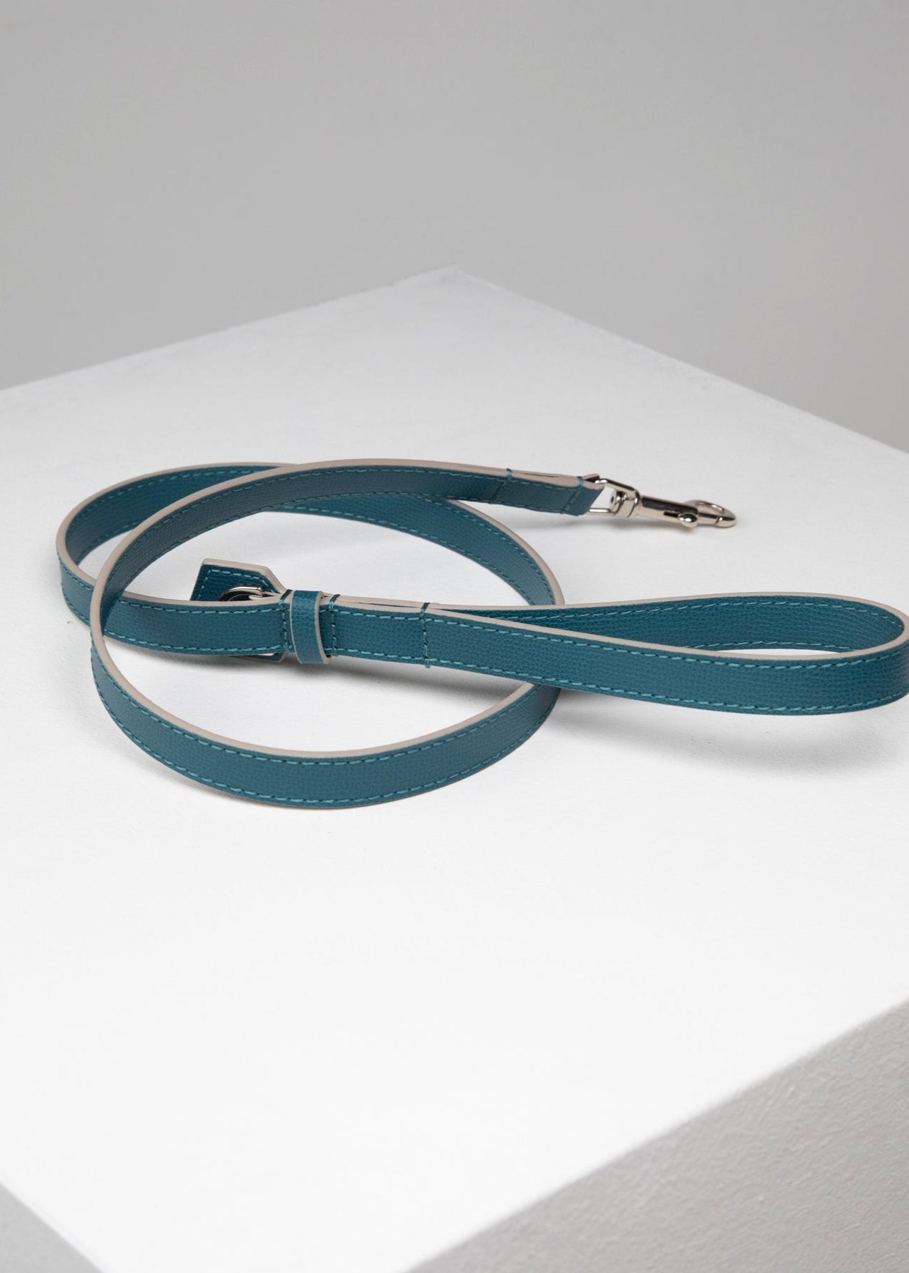 Renè - Printed Leather Leash