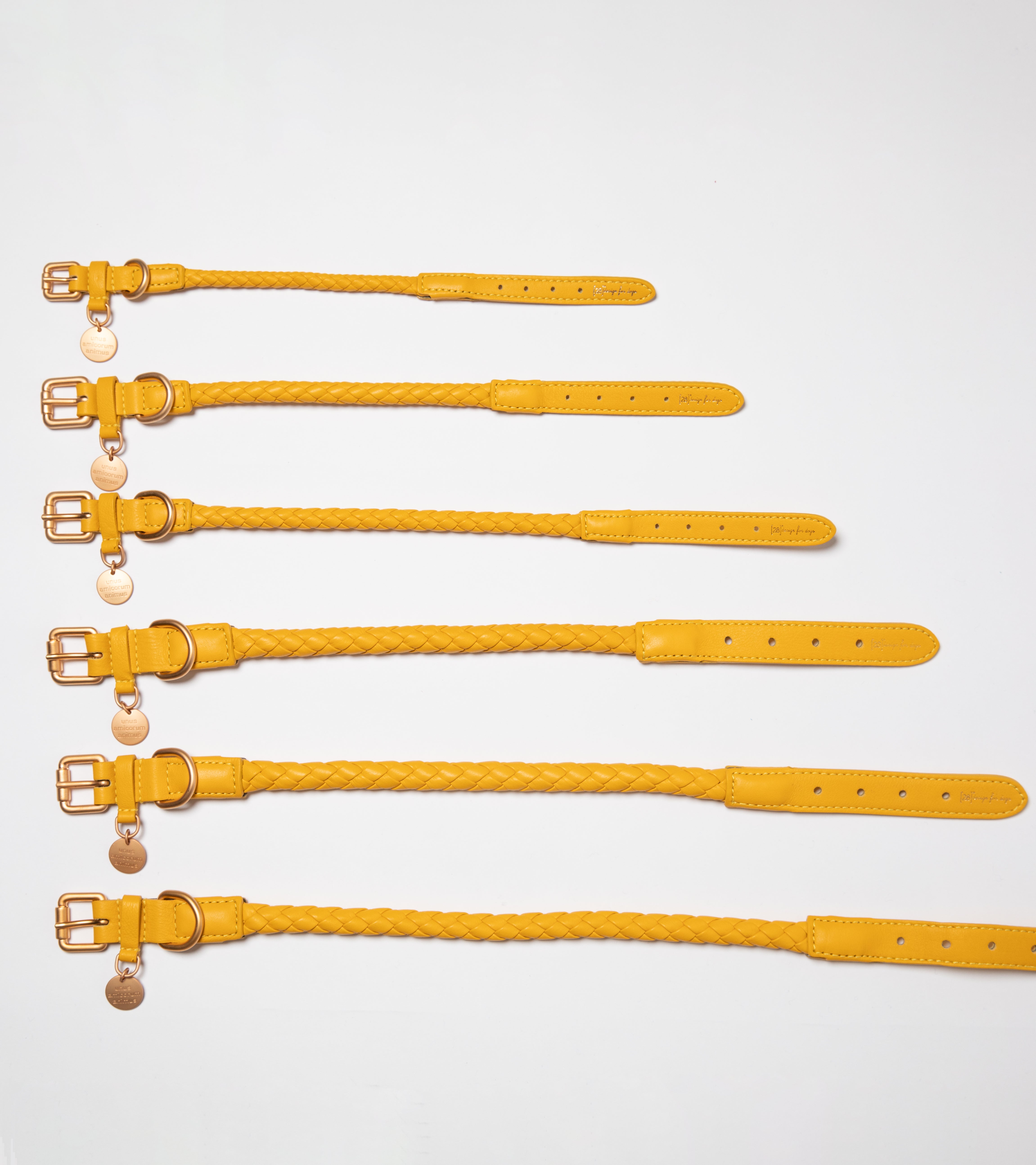 Ferdinando - Collare in pelle intrecciata