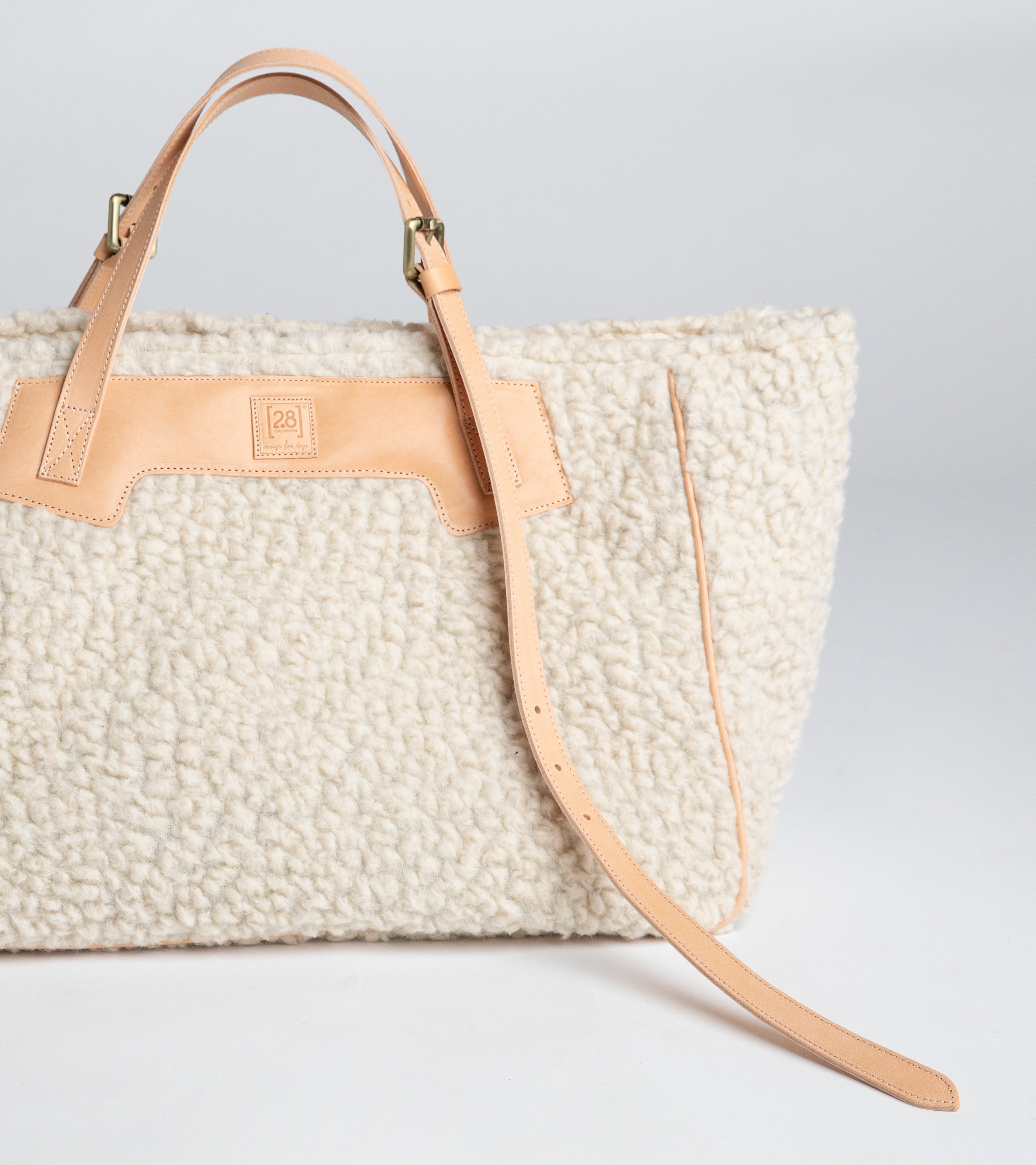 Margaret - Borsa per cani in lana bouclé