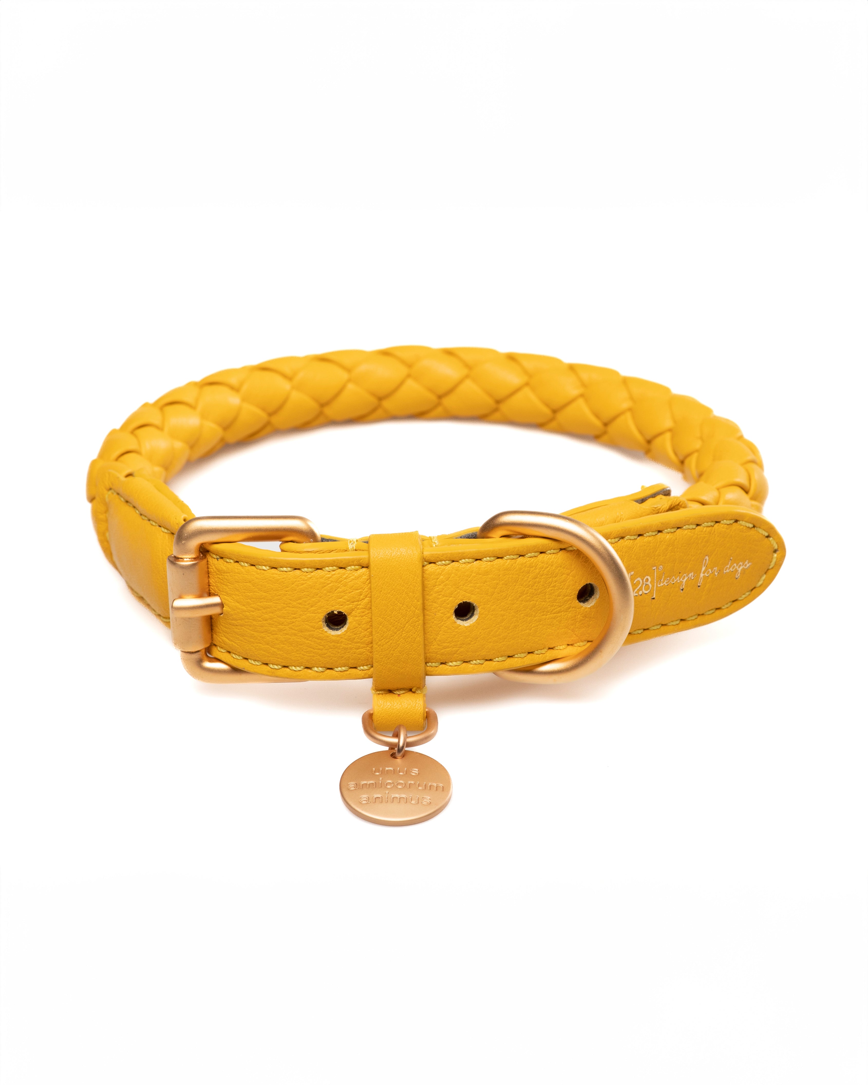 Ferdinando - Collare in pelle intrecciata