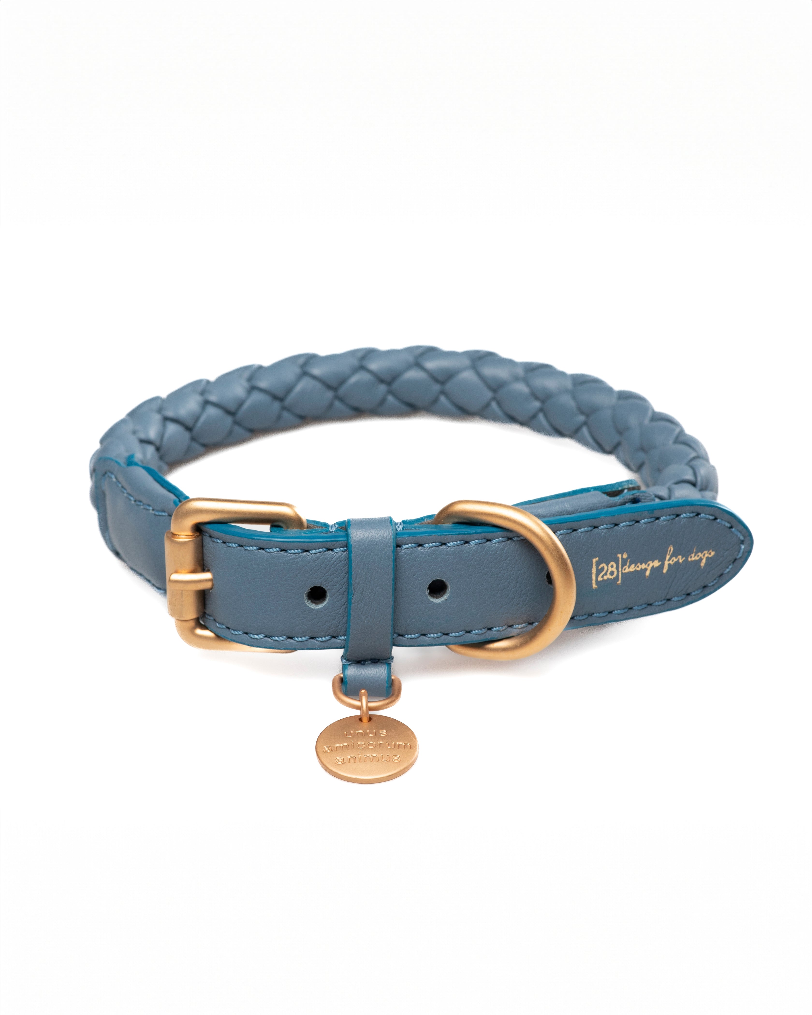 Ferdinando - Collare in pelle intrecciata