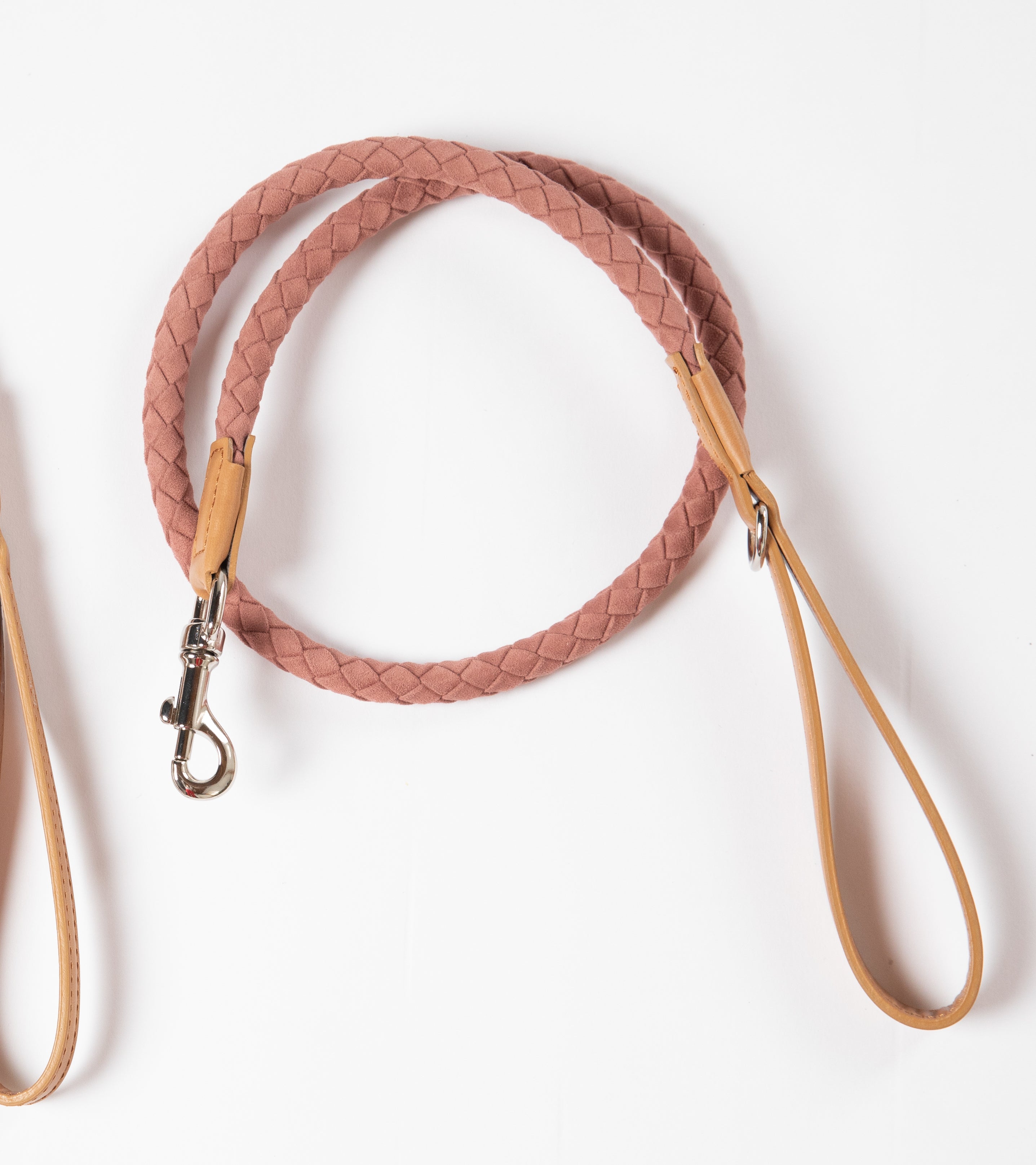 Ferdinando - Guinzaglio in microfibra Rosa&Blue