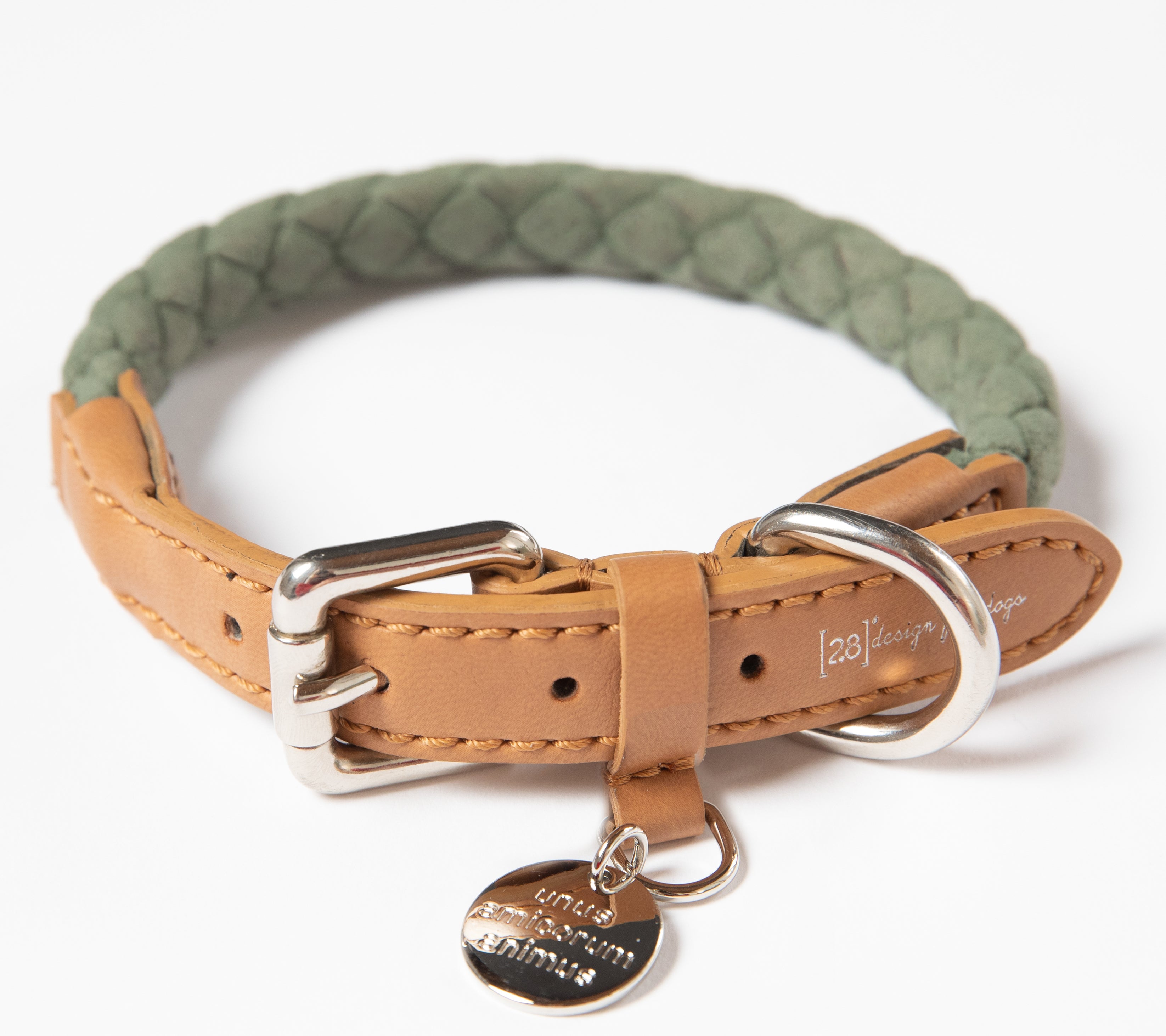 Ferdinando - Collier en microfibre