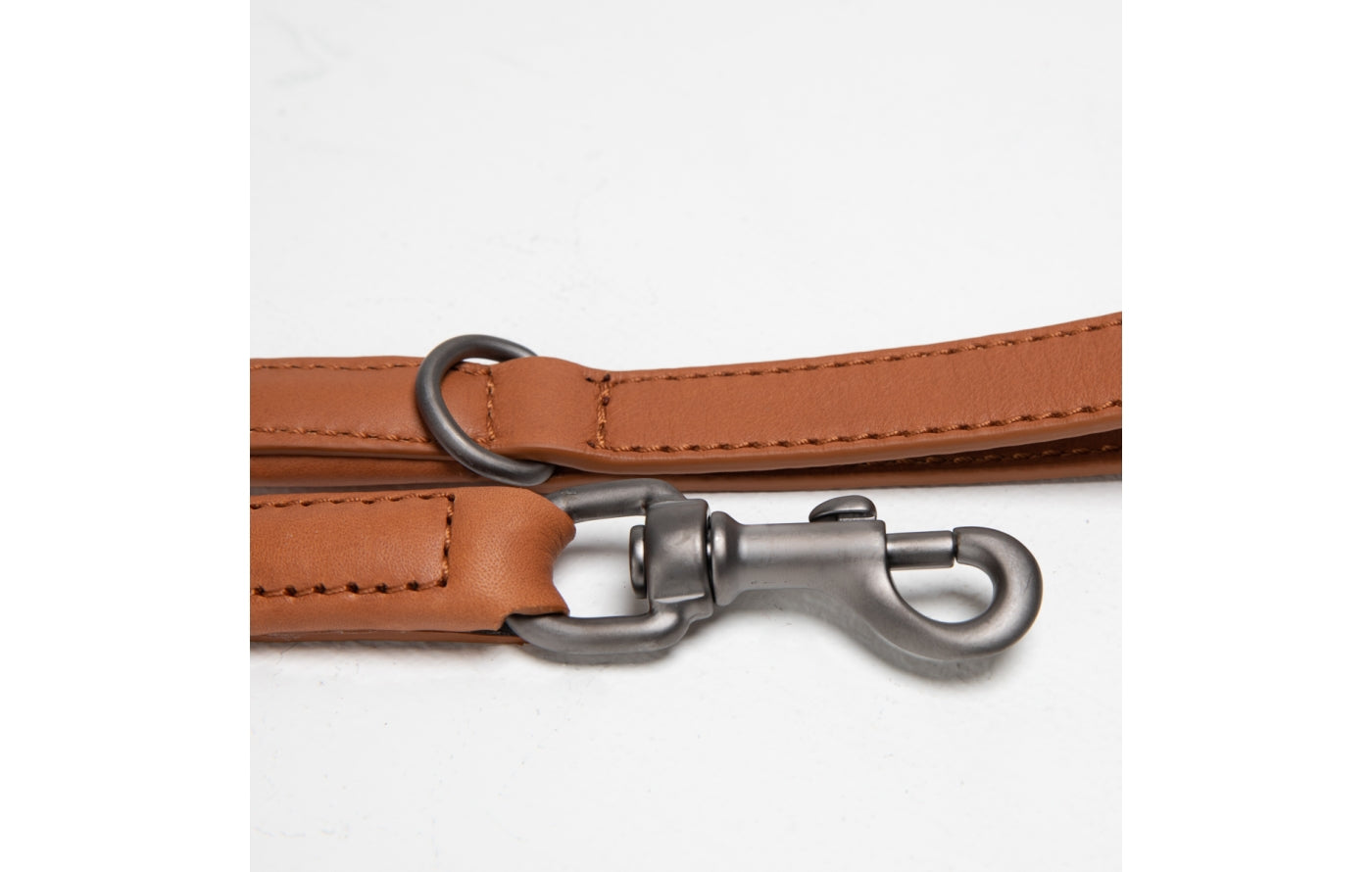 Ferdinando - Dark Hardware Nappa Leash