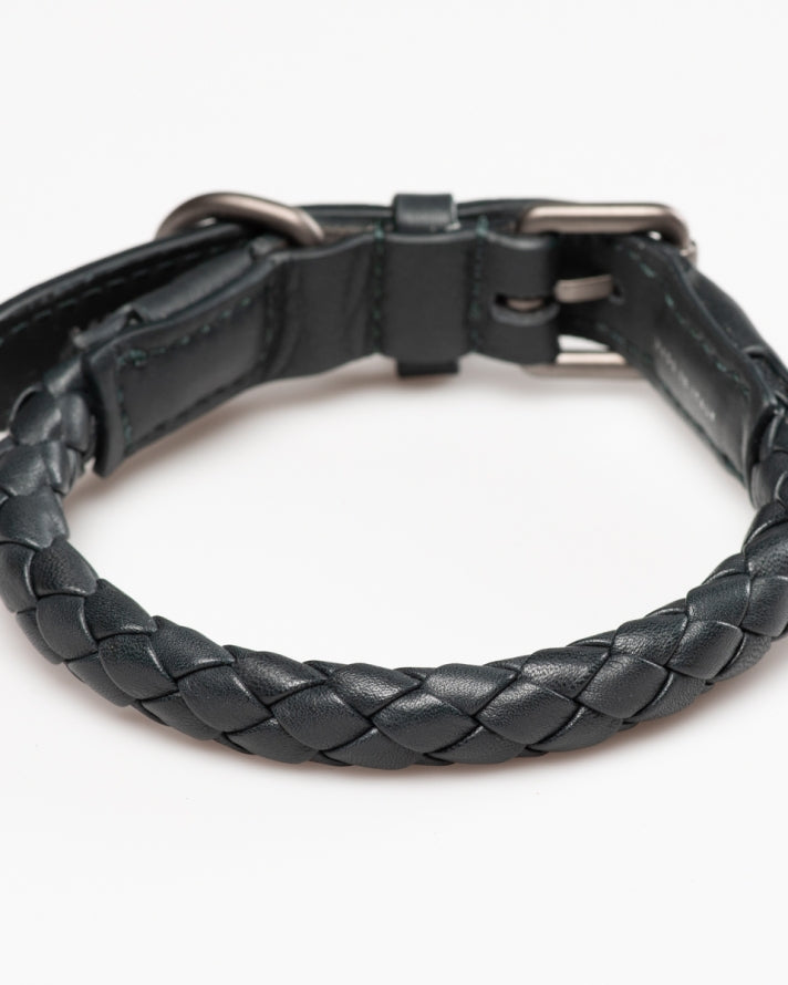 Ferdinando - Dark Hardware Braided Leather Collars