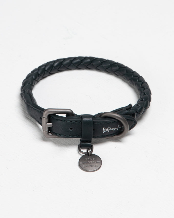 Ferdinando - Dark Hardware Braided Leather Collars