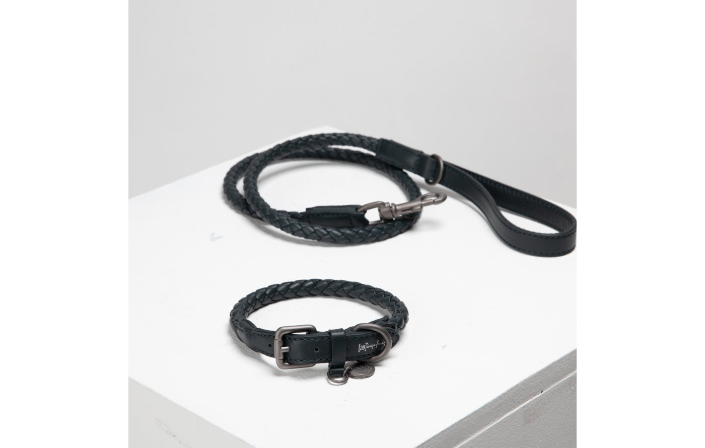 Ferdinando - Dark Hardware Braided Leather Collars