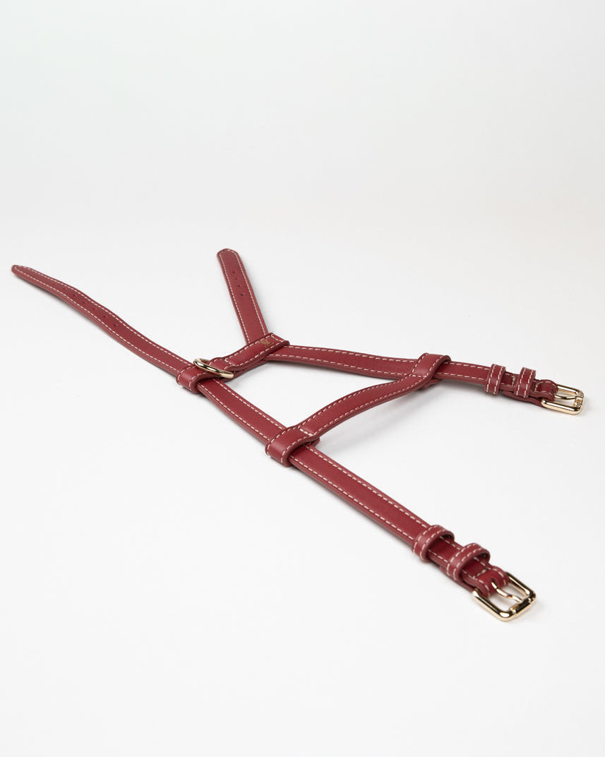 Gabriele – H-förmiges Hundegeschirr aus Leder