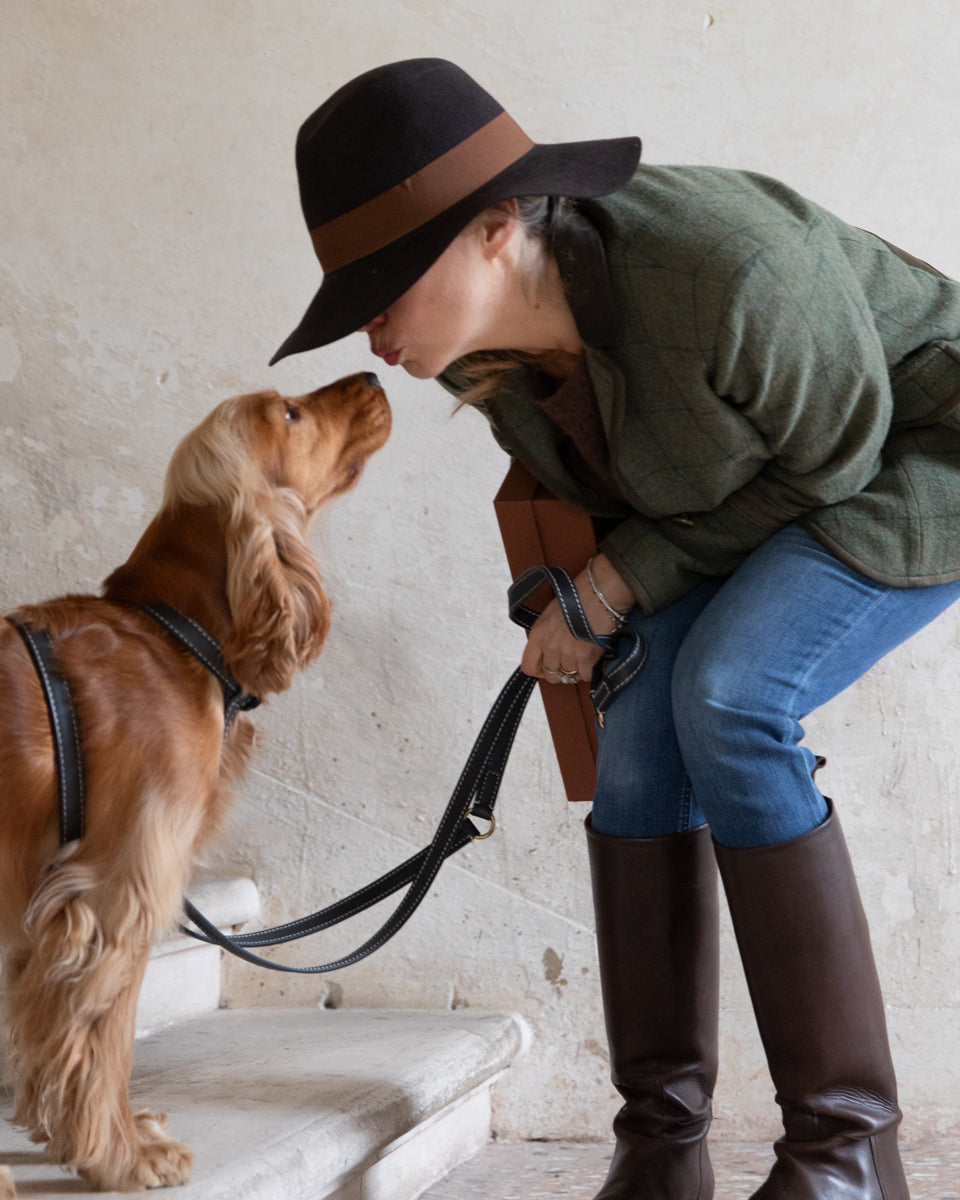 Gabriele - Laisse en cuir réglable