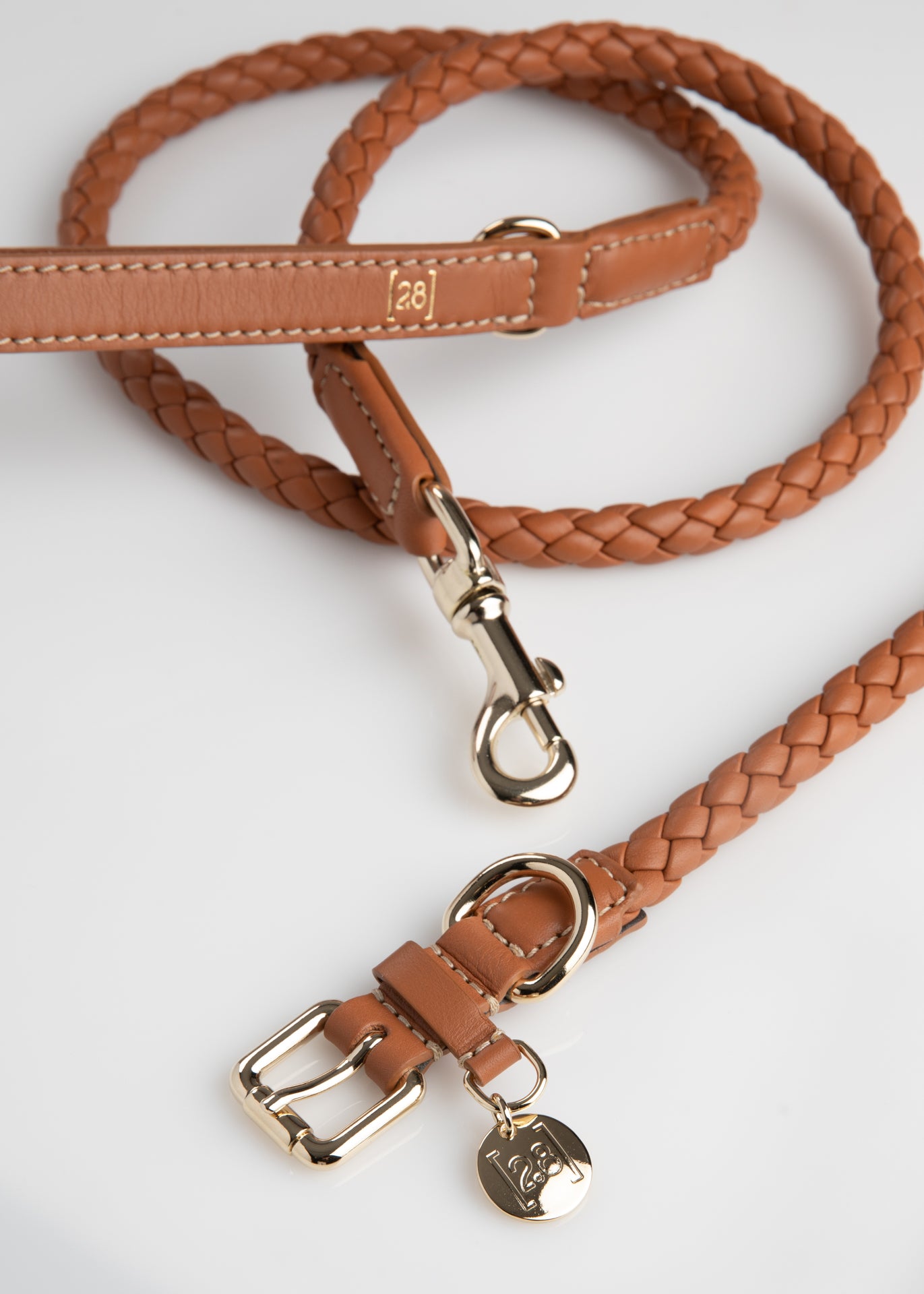 Ferdinando - Braided Leather Leash