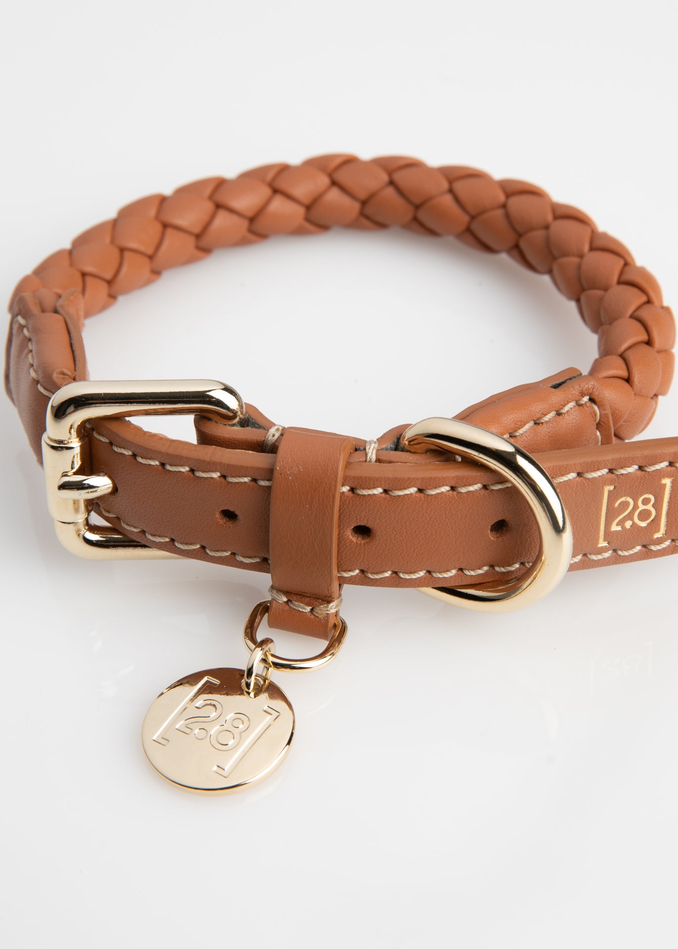 Ferdinando - Collare in pelle intrecciata