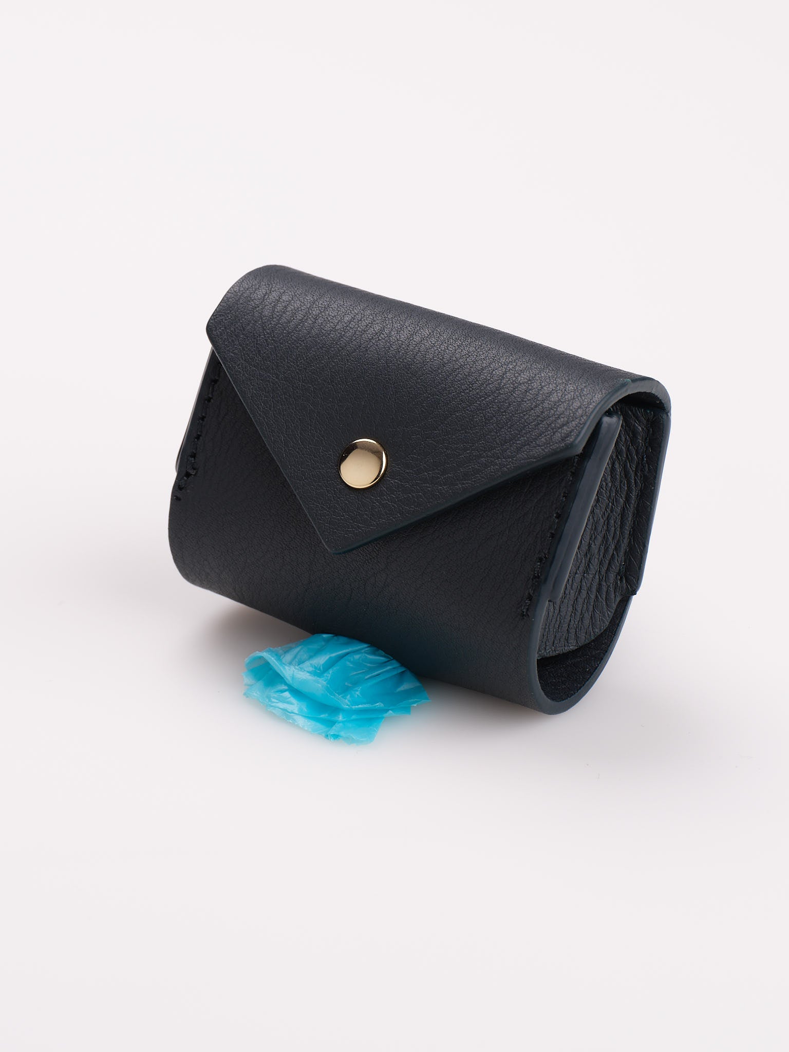 Martin - Nappa Leather Poop Bag Holder