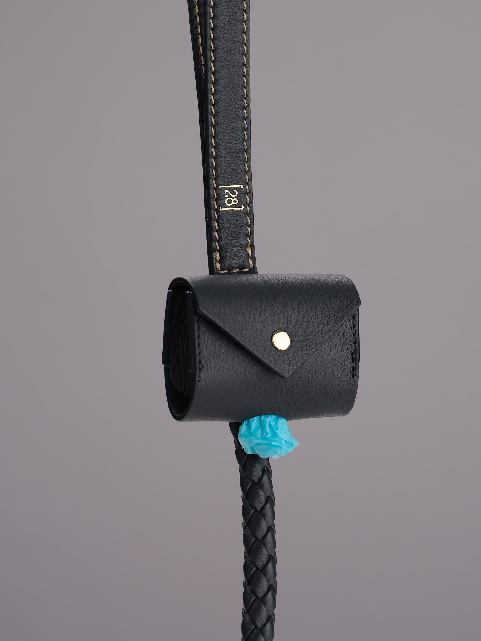 Martin - Nappa Leather Poop Bag Holder