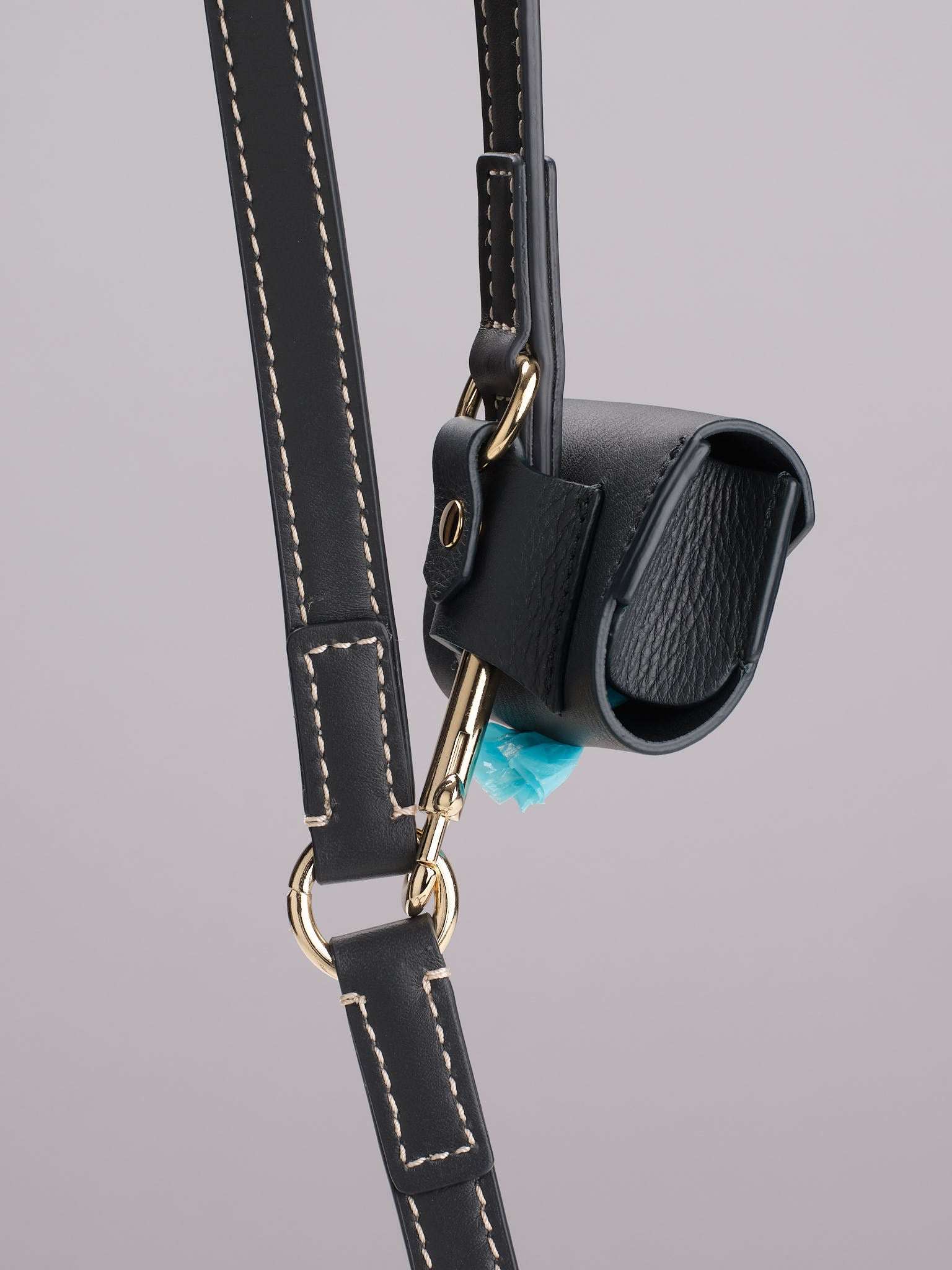 Martin - Nappa Leather Poop Bag Holder