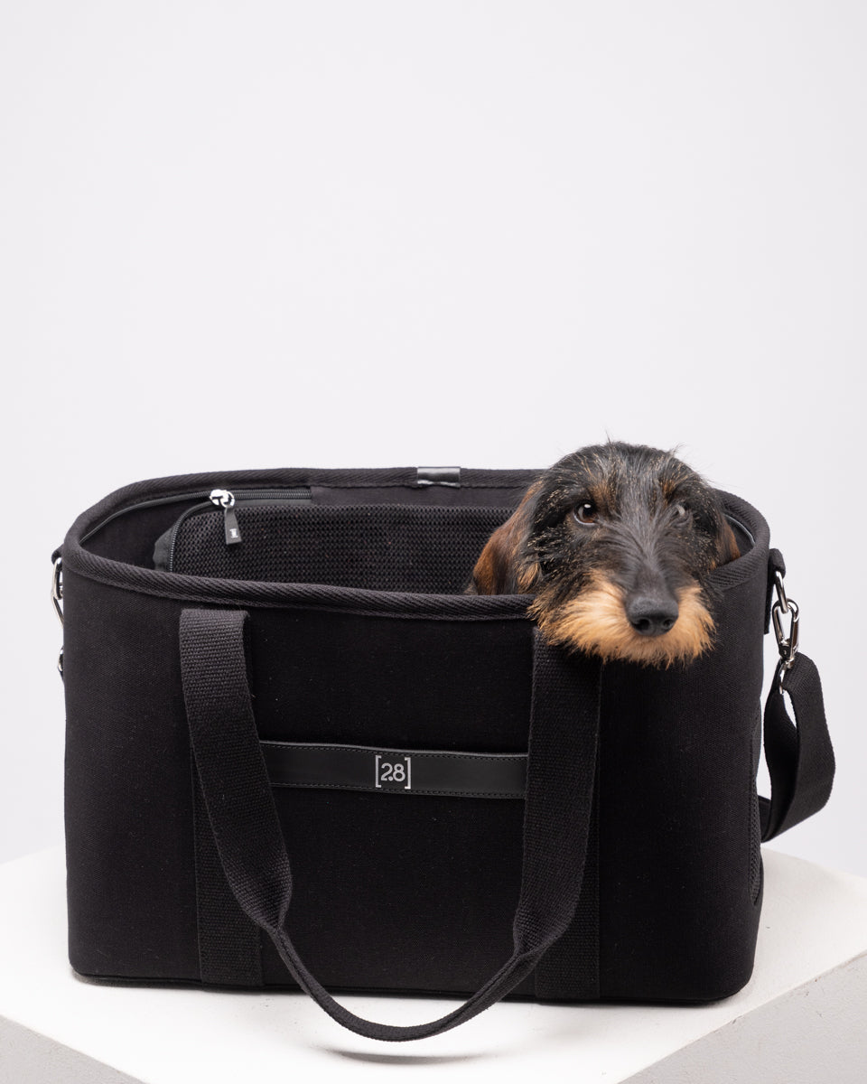 Robert – Hundetasche fürs Flugzeug aus Baumwolle