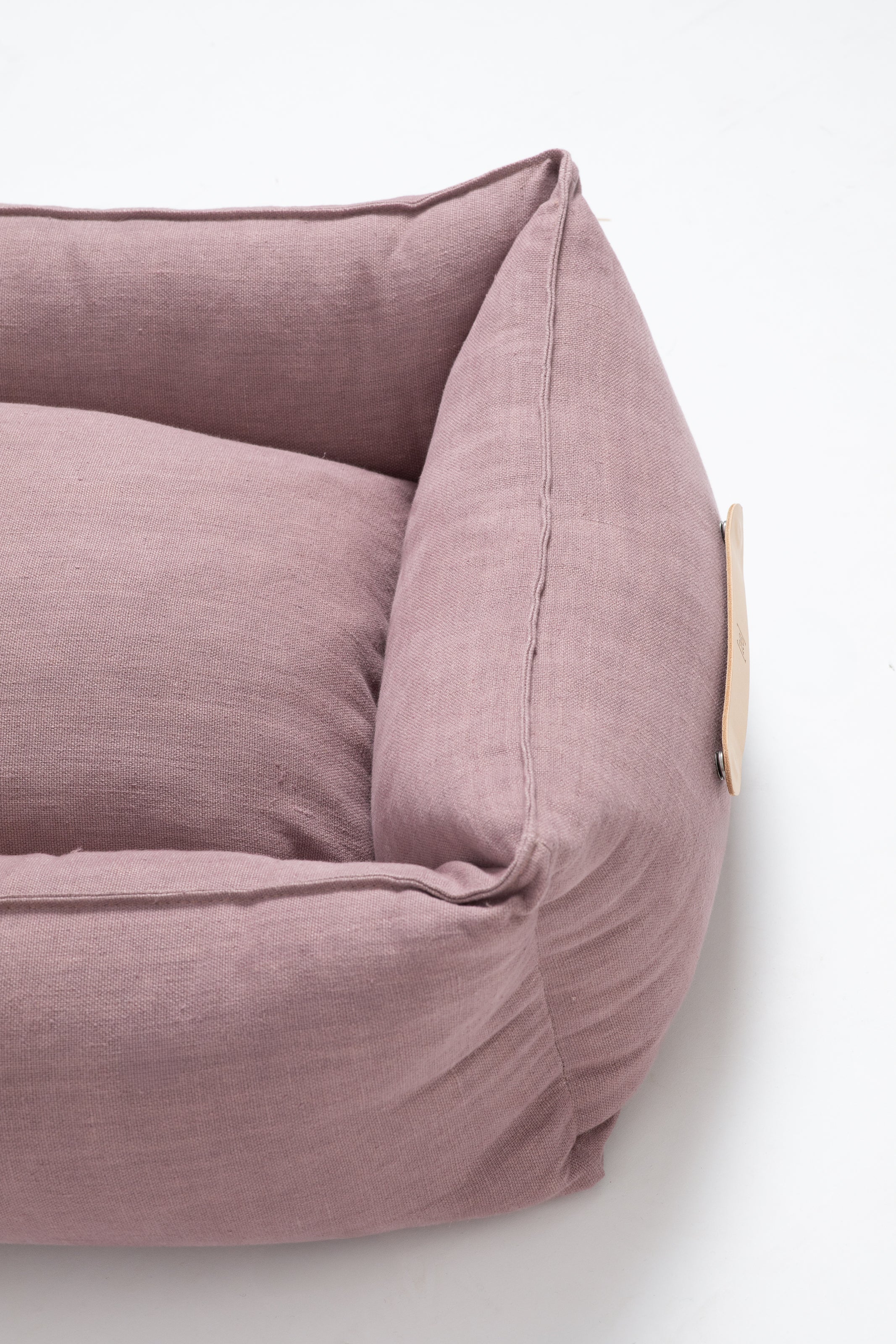 Edward - Pure Linen Dog Bed