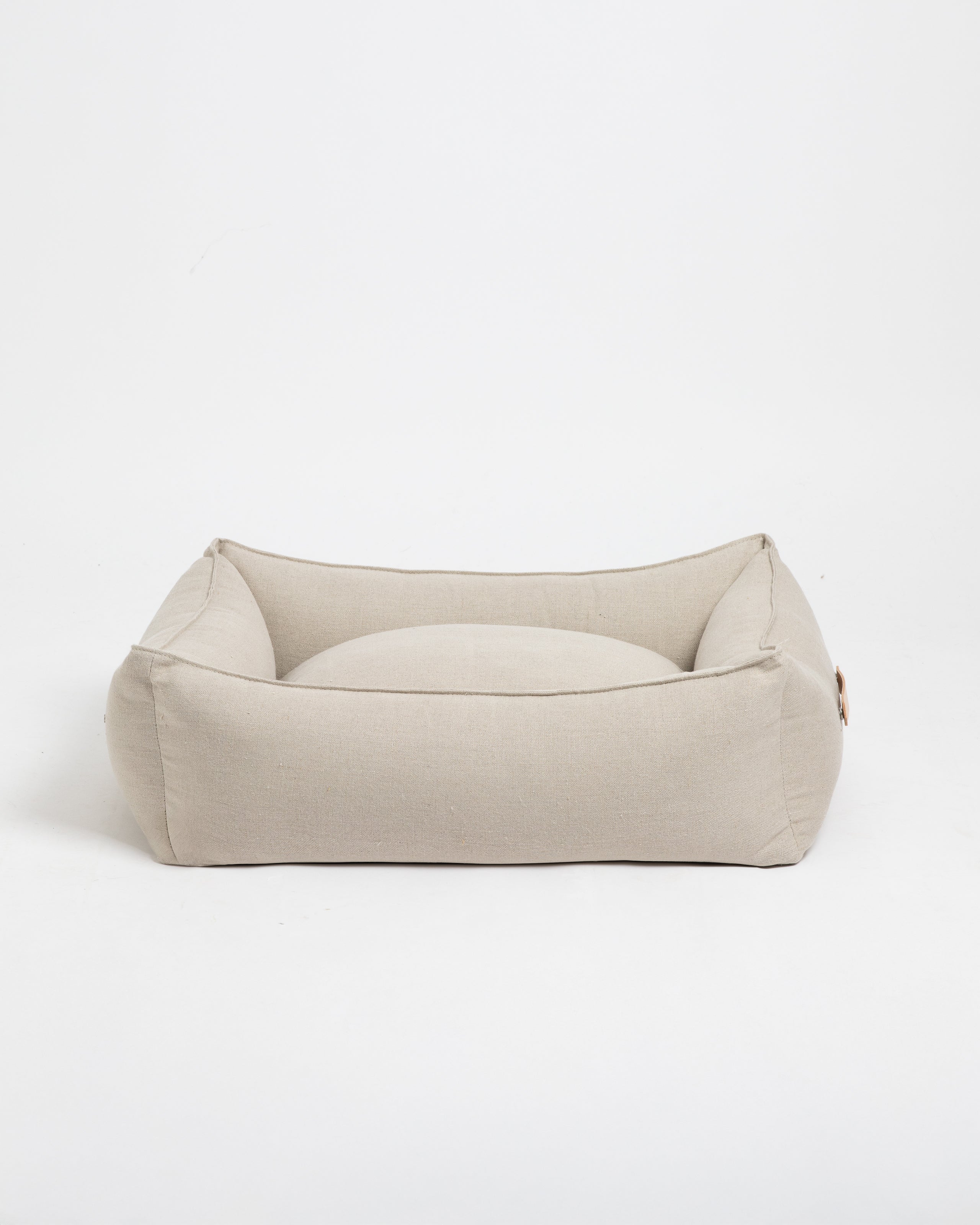 Edward - Pure Linen Dog Bed