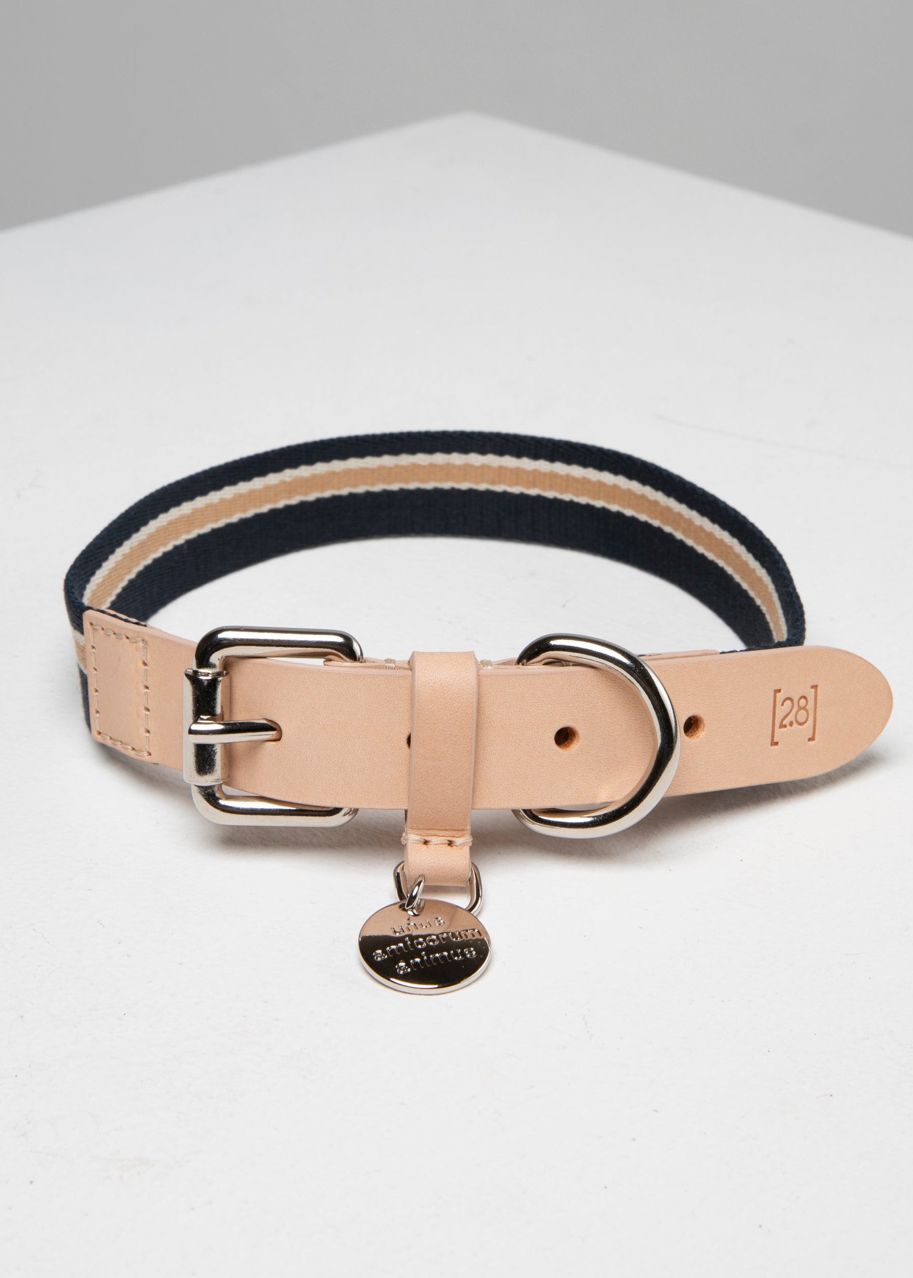 Franco – Collar in Ribbon and Leather