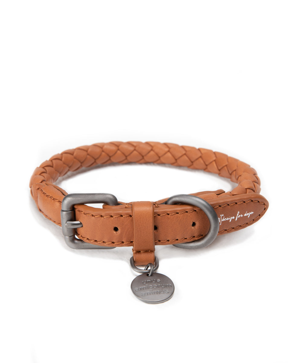 Ferdinando - Dark Hardware Braided Leather Collars